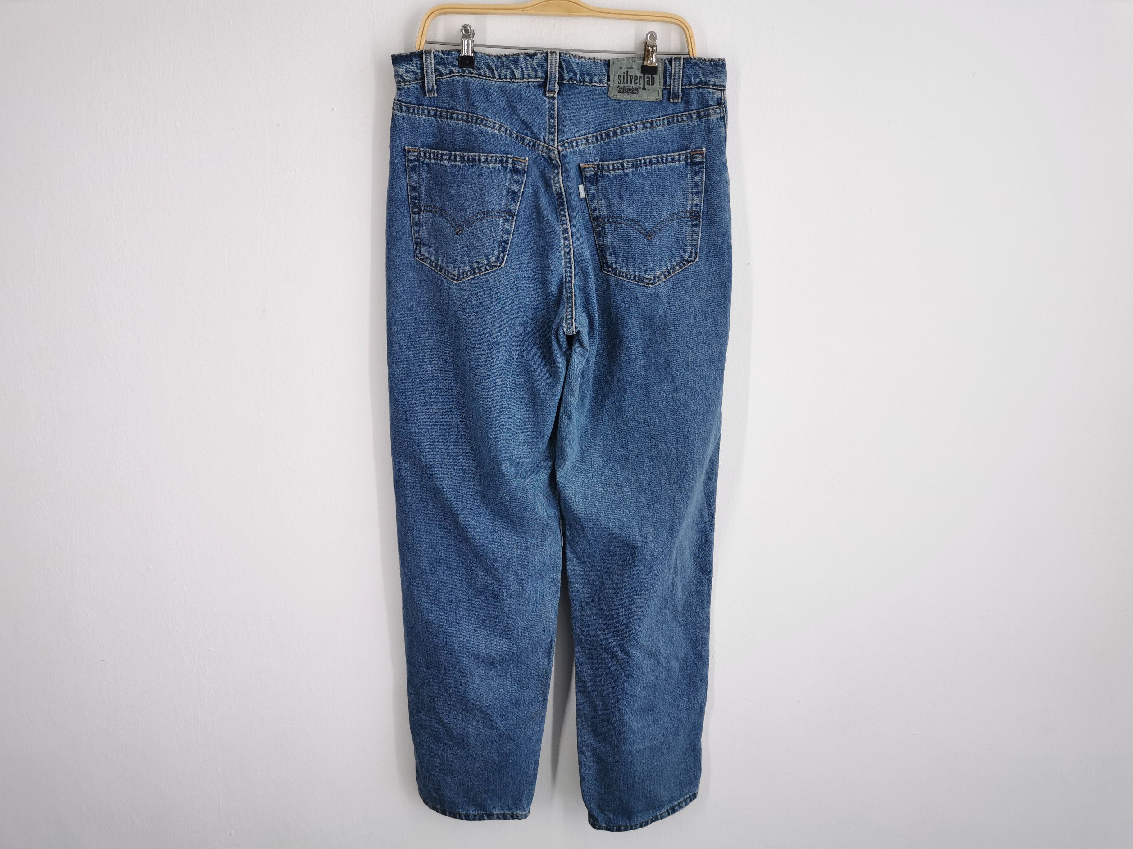 Levi's Vintage 90s Levis Silvertab Baggy Denim Made In USA Size 36 Size US 36 / EU 52 - 3 Thumbnail