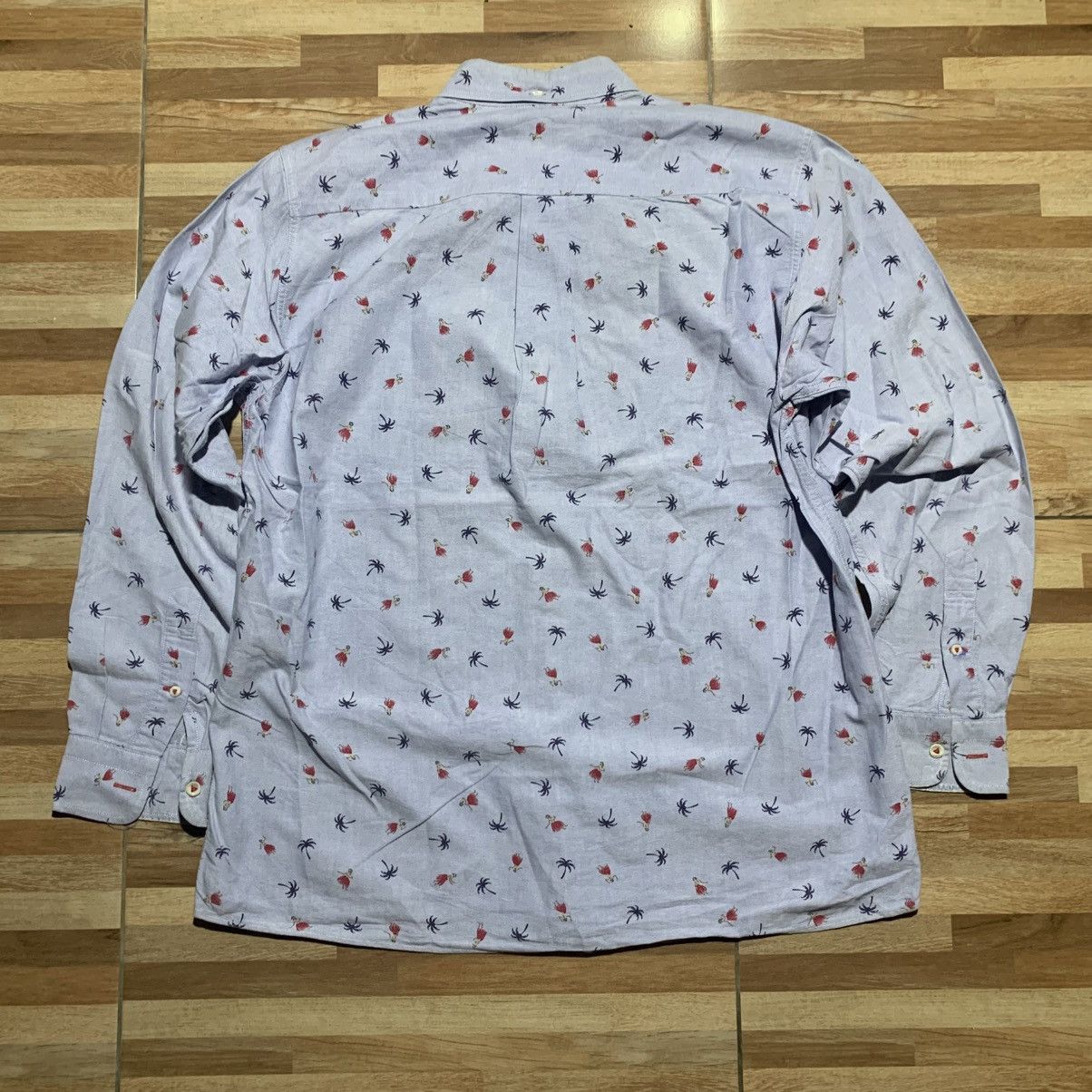 Sun Surf Sun Surf Toyo Enterprise All Print Oxford L/S Button Shirt Size US L / EU 52-54 / 3 - 2 Thumbnail