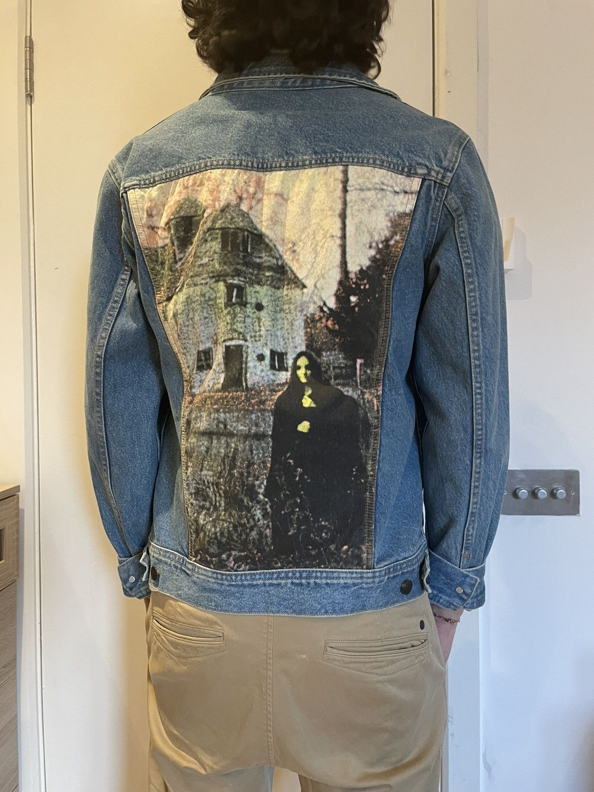 Black Sabbath × Supreme Supreme x Black Sabbath Denim Trucker Jacket Size US S / EU 44-46 / 1 - 2 Thumbnail