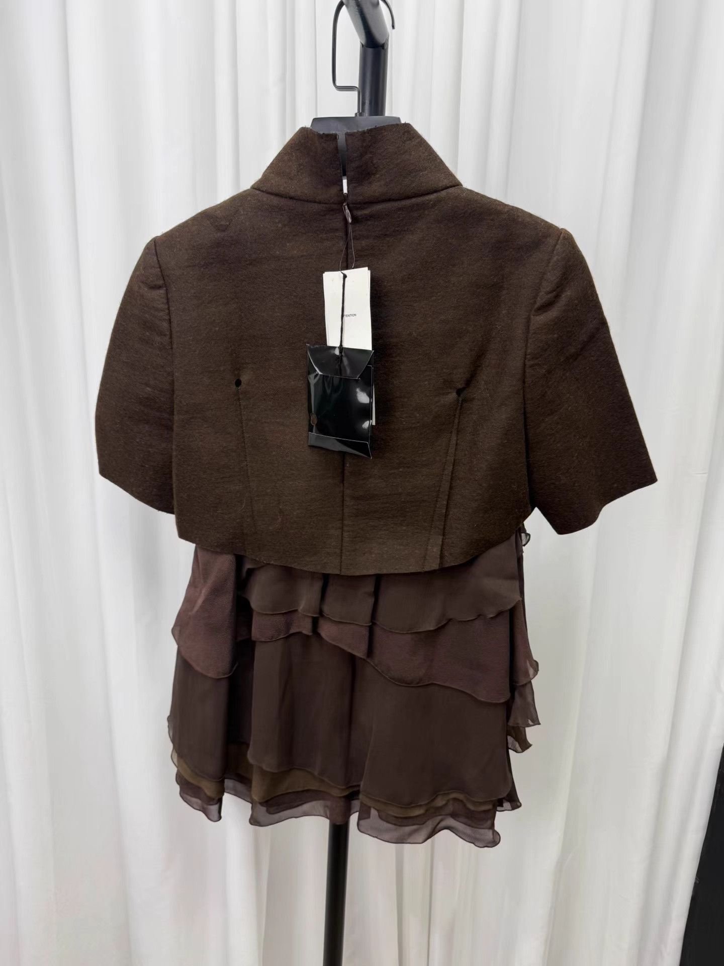 Undercover UNDERCOVER 05AW Arts & Crafts Wool Multi-Layer Top K20 Size US S / EU 44-46 / 1 - 2 Thumbnail