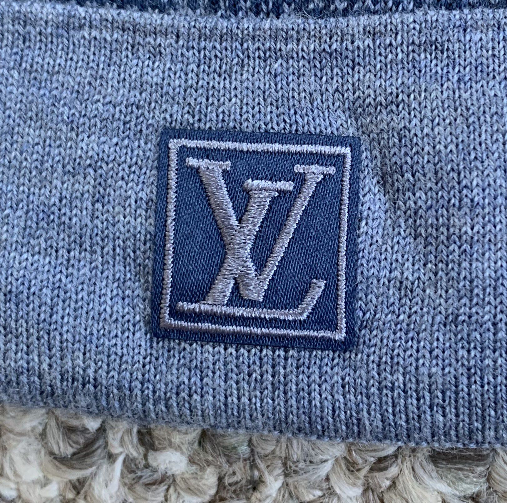 Louis Vuitton Louis Vuitton Damier Initiales Beanie Hat Size ONE SIZE - 2 Thumbnail