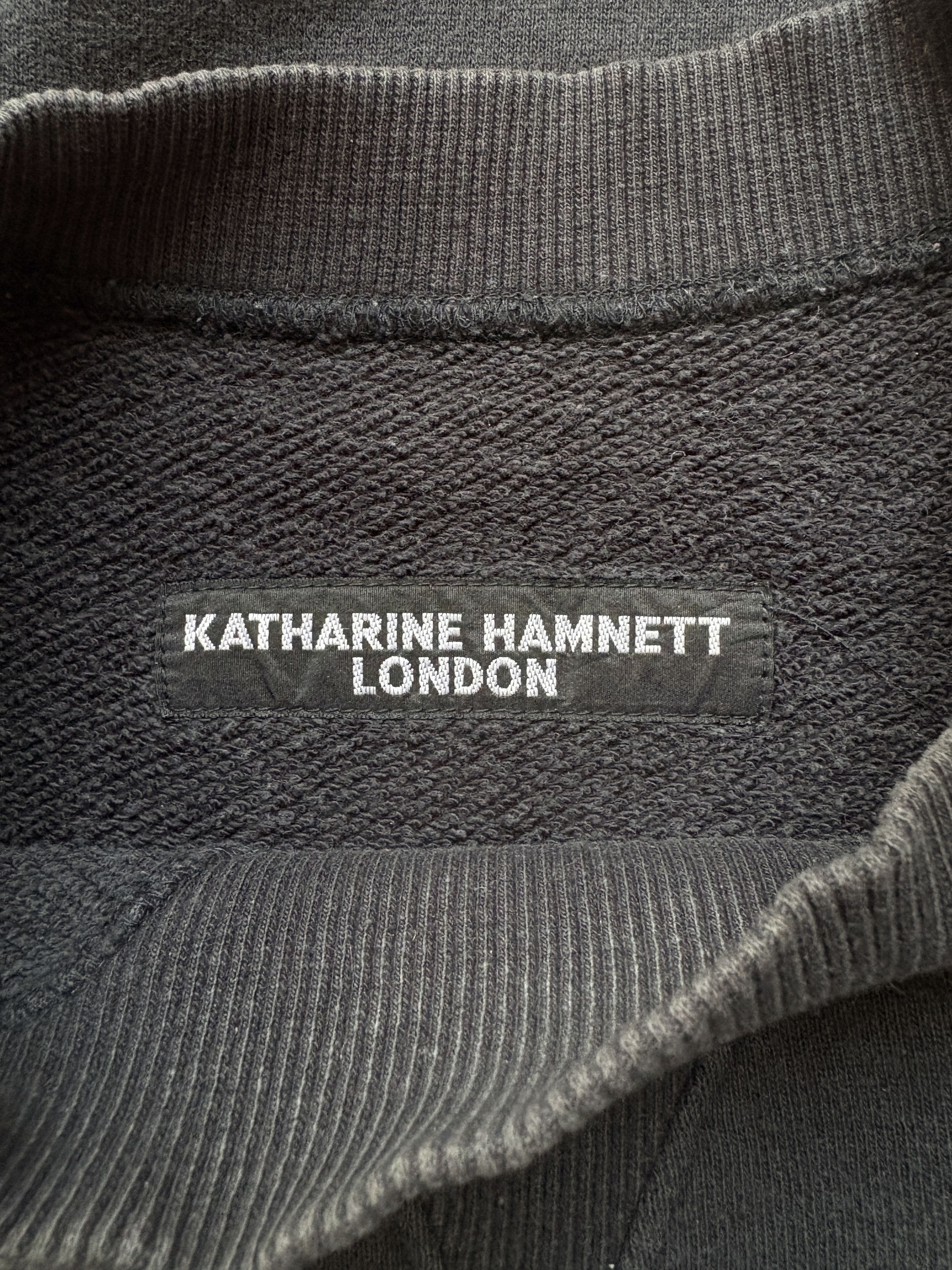 Katharine Hamnett London ⚡️QUICK SALE⚡️1989 Katharine Hamnett Clean Up Or Die Sweat Size US M / EU 48-50 / 2 - 5 Thumbnail