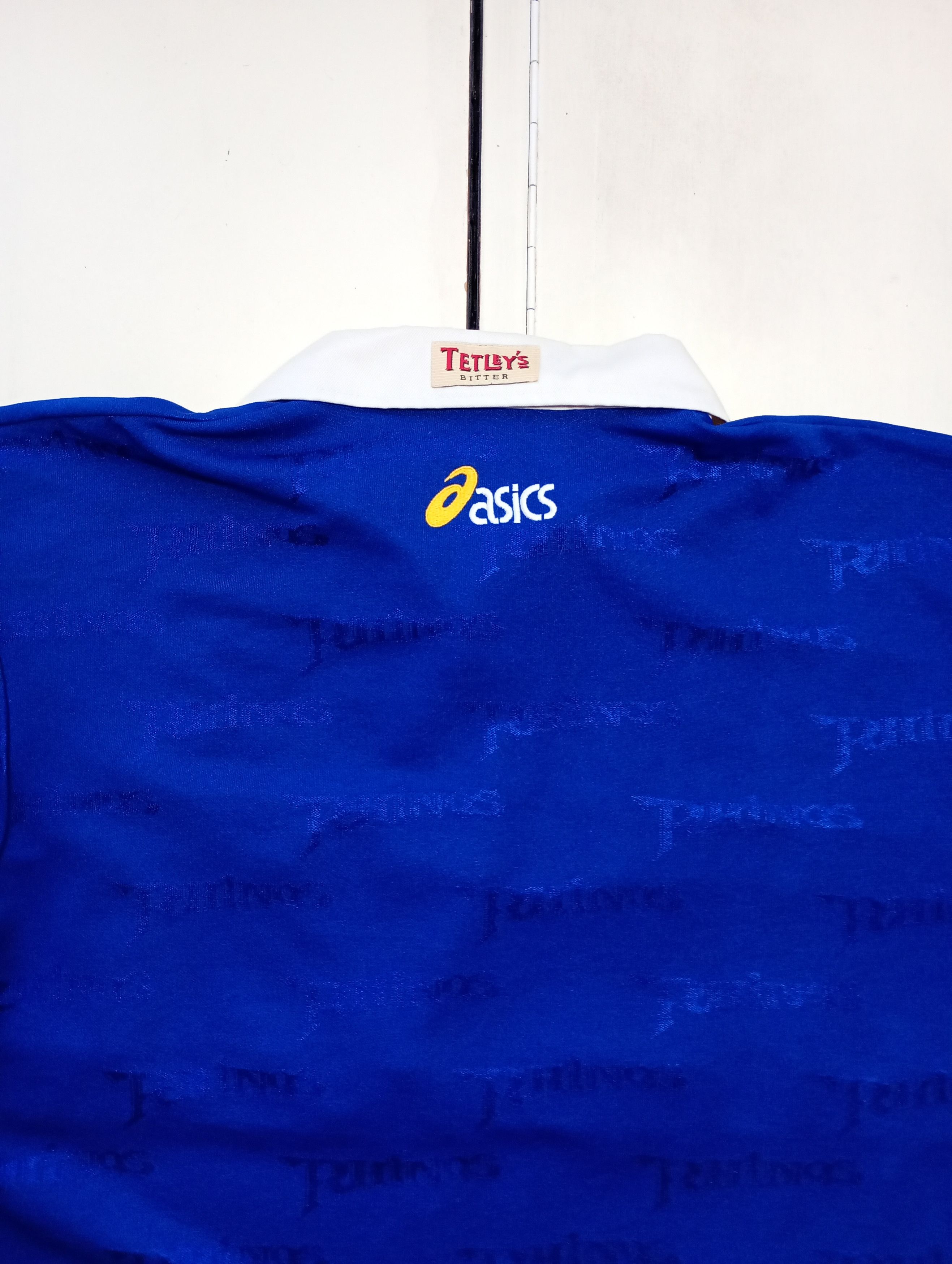 Asics Asiscs Leeds Rhinos Home Rugby Shirt 2000 Size US L / EU 52-54 / 3 - 15 Thumbnail