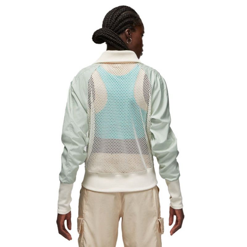 Jordan Brand Air Jordan Bephies Track Women's Jacket Sage-Pale Ivory SZ M Size M / US 6-8 / IT 42-44 - 2 Thumbnail