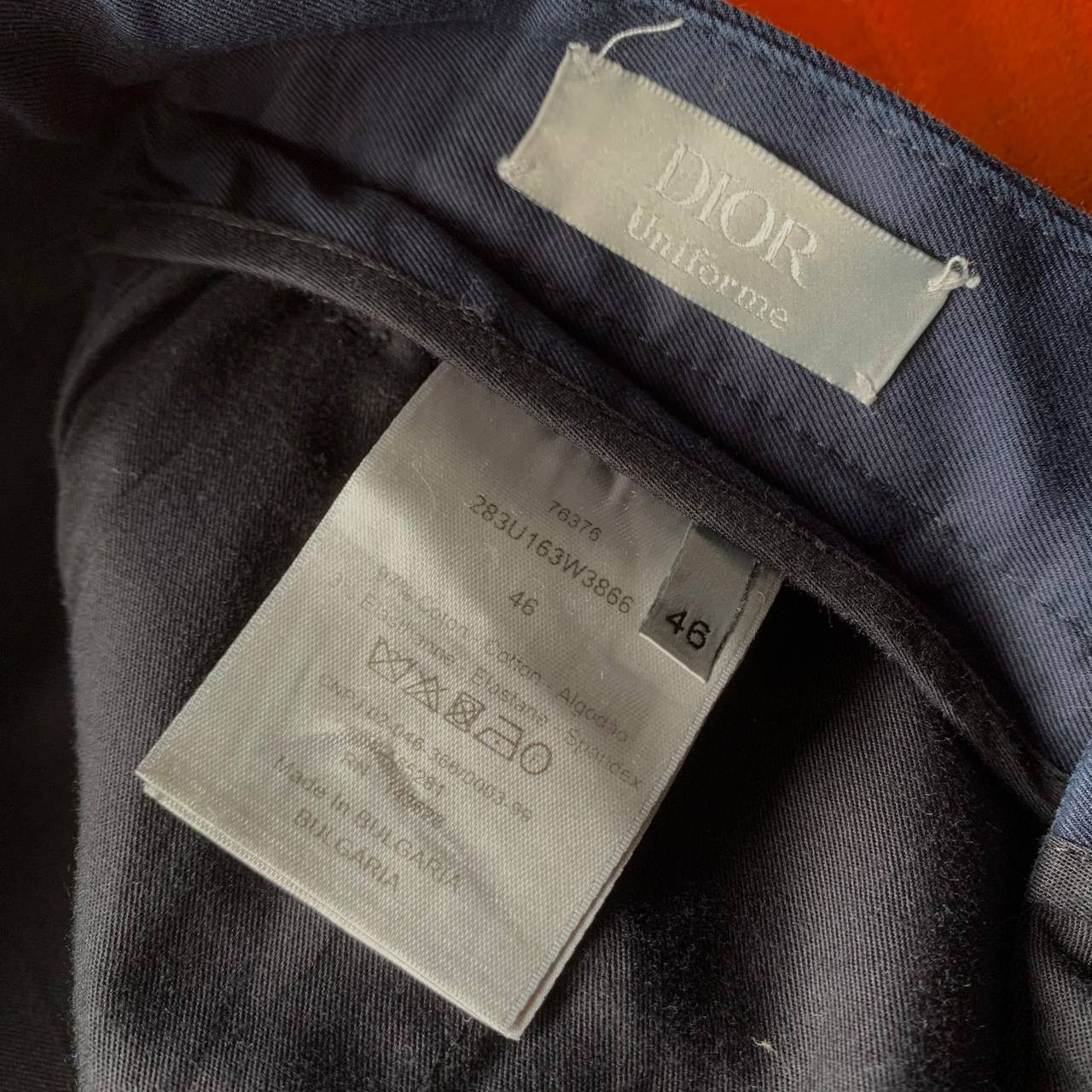 Dior Dior Uniforme by Hedi Slimane Wool Black Casual Trouser Pant Size US 32 / EU 48 - 8 Thumbnail