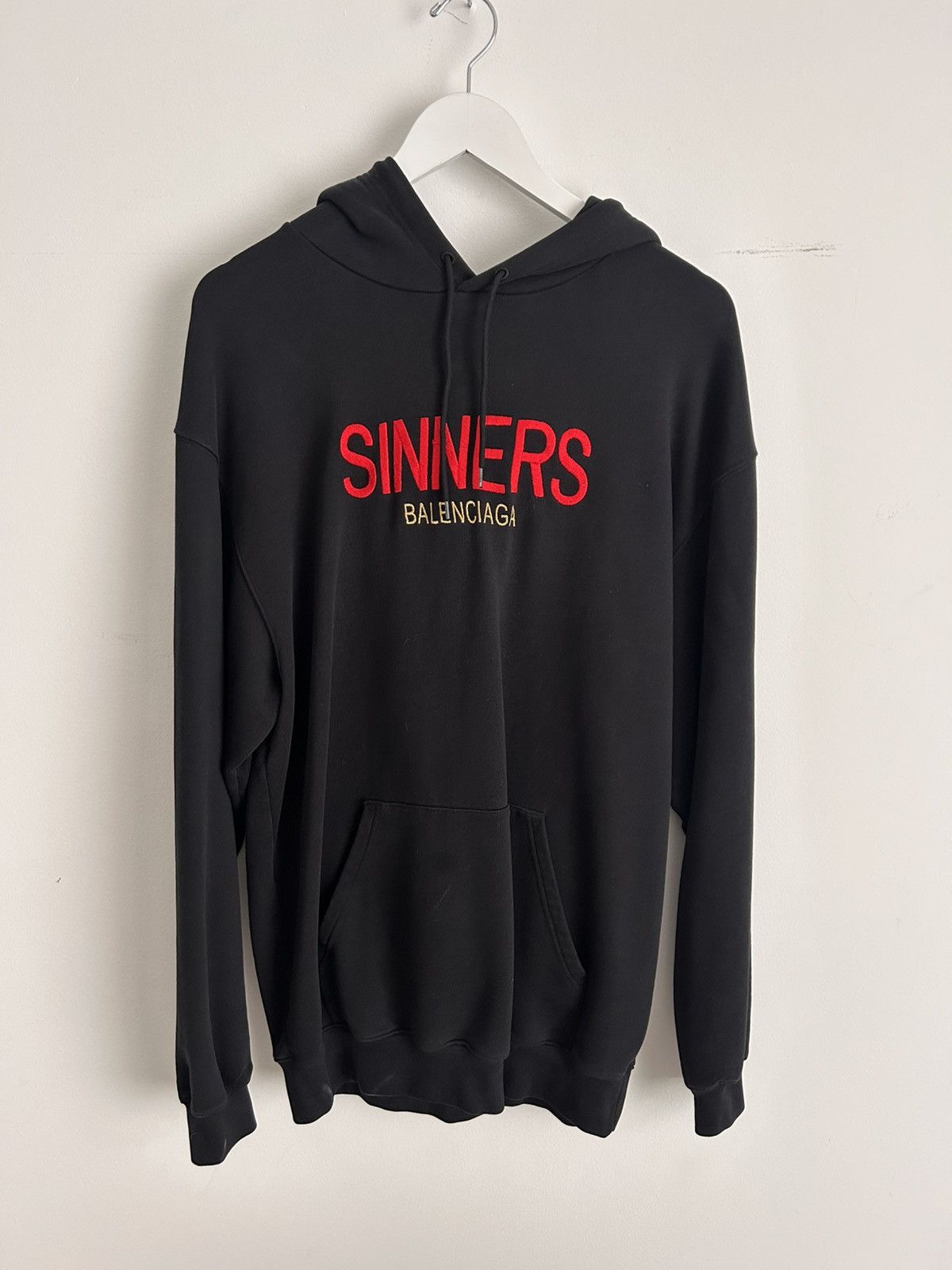 Balenciaga BALENCIAGA SINNERS HOODIE Size US XS / EU 42 / 0 - 1 Thumbnail