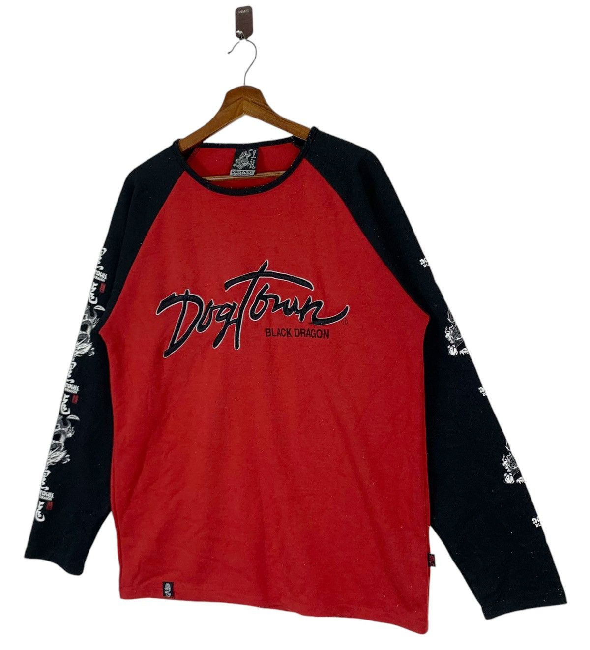 Vintage VINTAGE DOG TOWN BLACK DRAGON SKATEBOARD SHIRT LONG SLEEVE Size US M / EU 48-50 / 2 - 3 Thumbnail