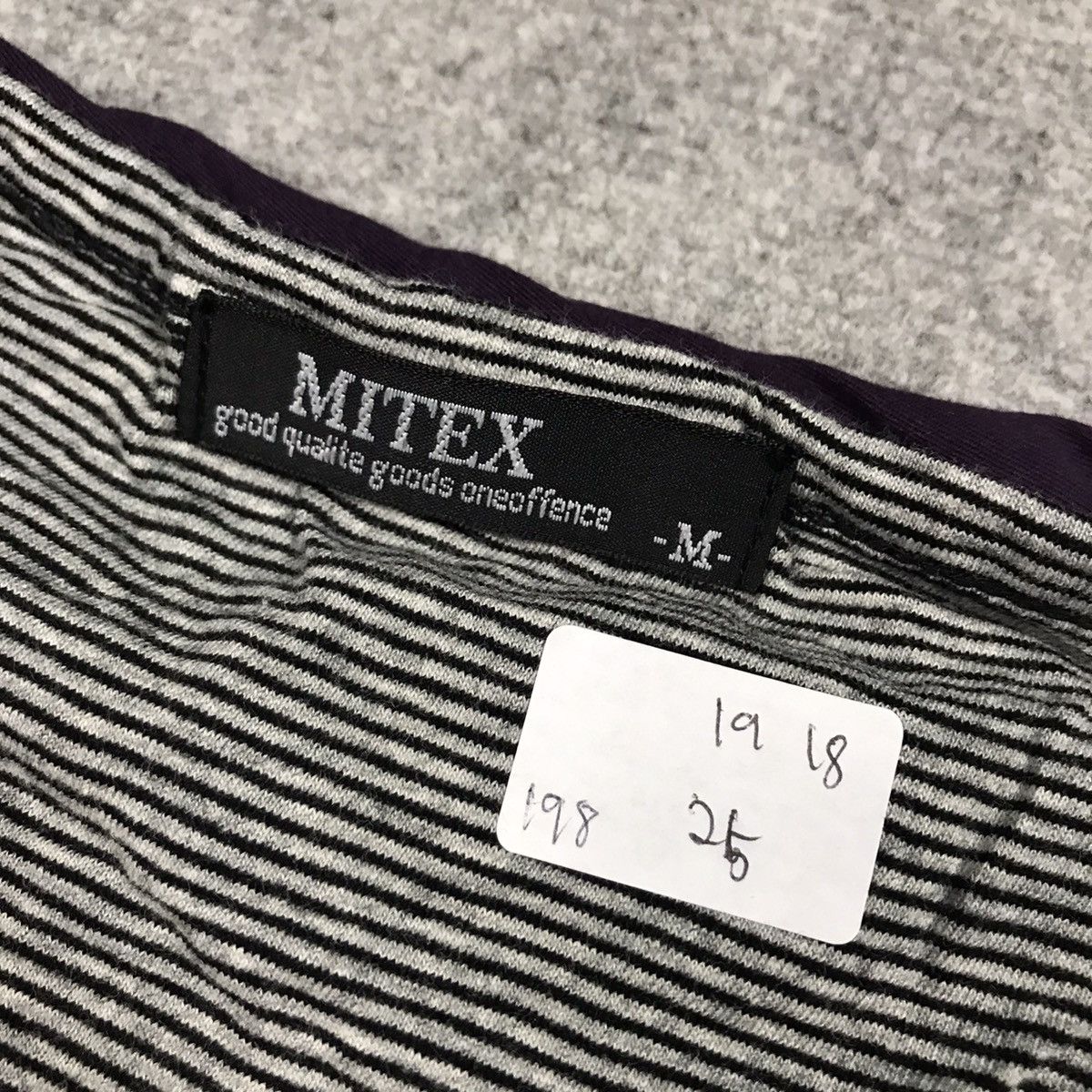 Japanese Brand MITEX JAPAN GOTHIC STYLE DOUBLE LAYER COLOUR TSHIRT Size US M / EU 48-50 / 2 - 5 Thumbnail