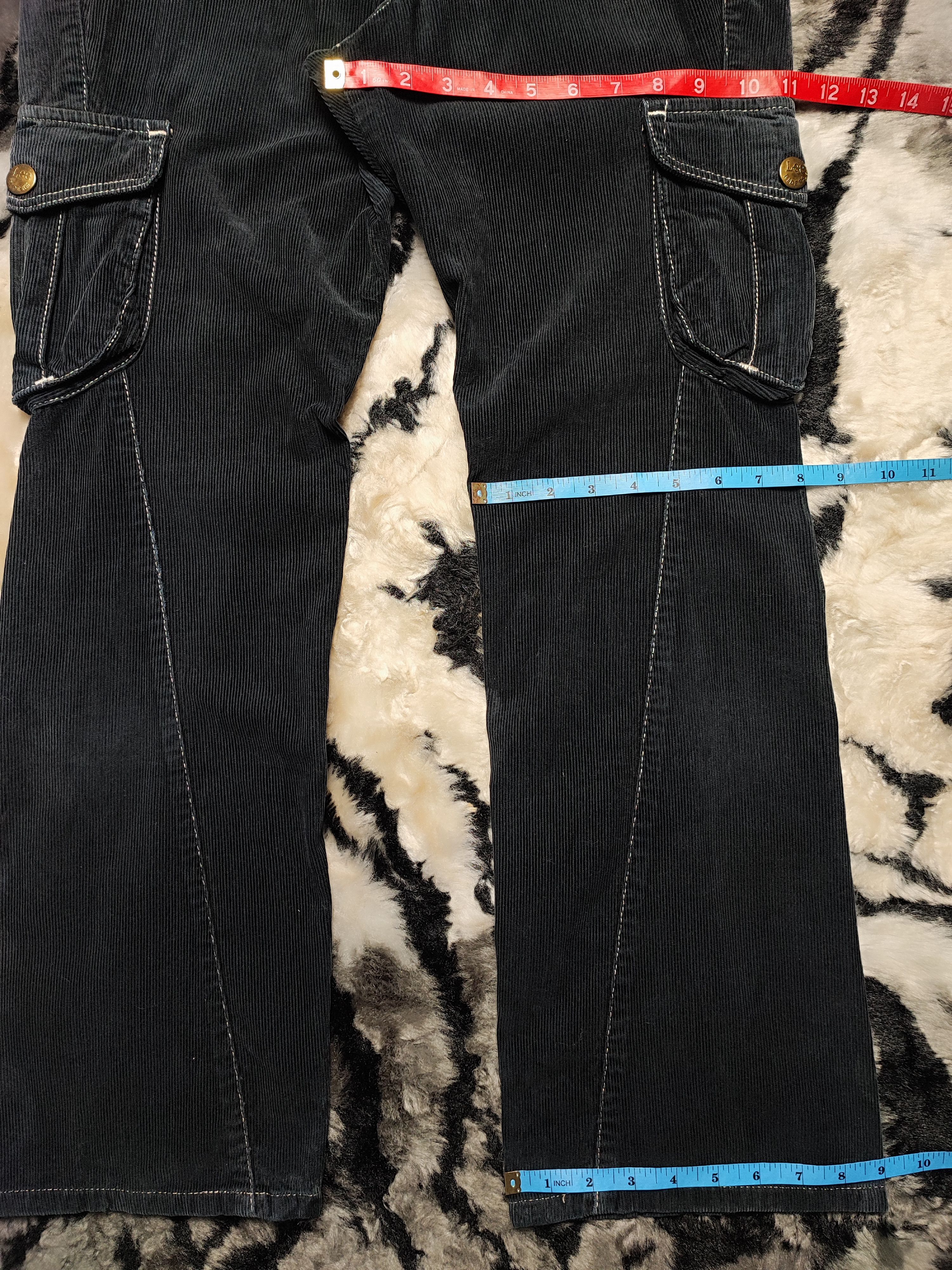 Lee Lee Bootcut Cargo Corduroy Size US 32 / EU 48 - 16 Thumbnail