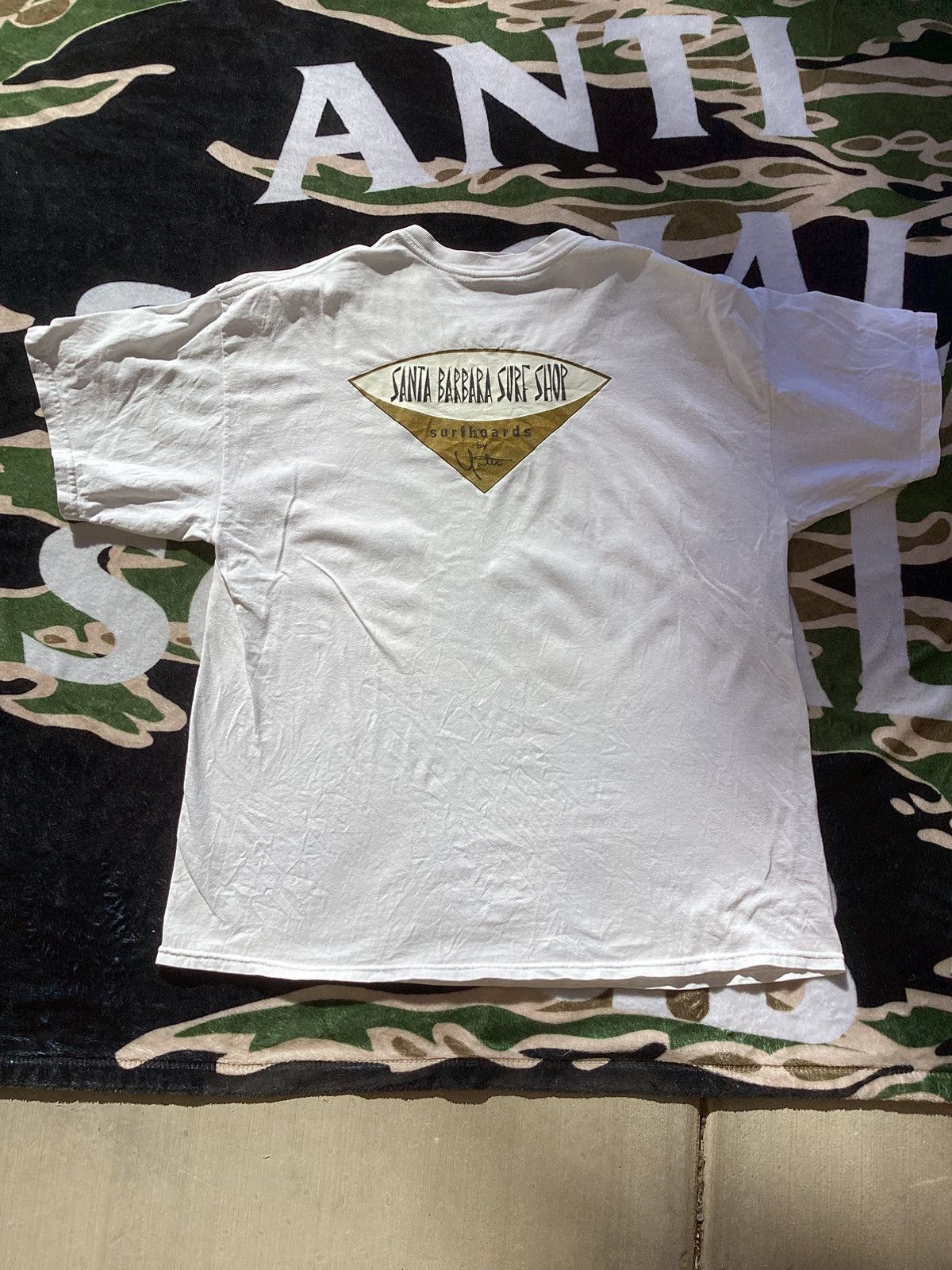 Other Vtg 90s Rennie Yater surfboards Santa Barbara surf shop Tee Size US XL / EU 56 / 4 - 1 Thumbnail