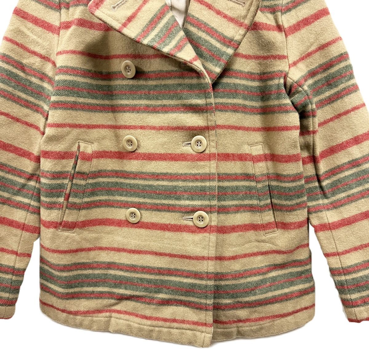Harris Tweed Vintage Harriss Paris Double Breast Wool Jacket Size S / US 4 / IT 40 - 3 Thumbnail