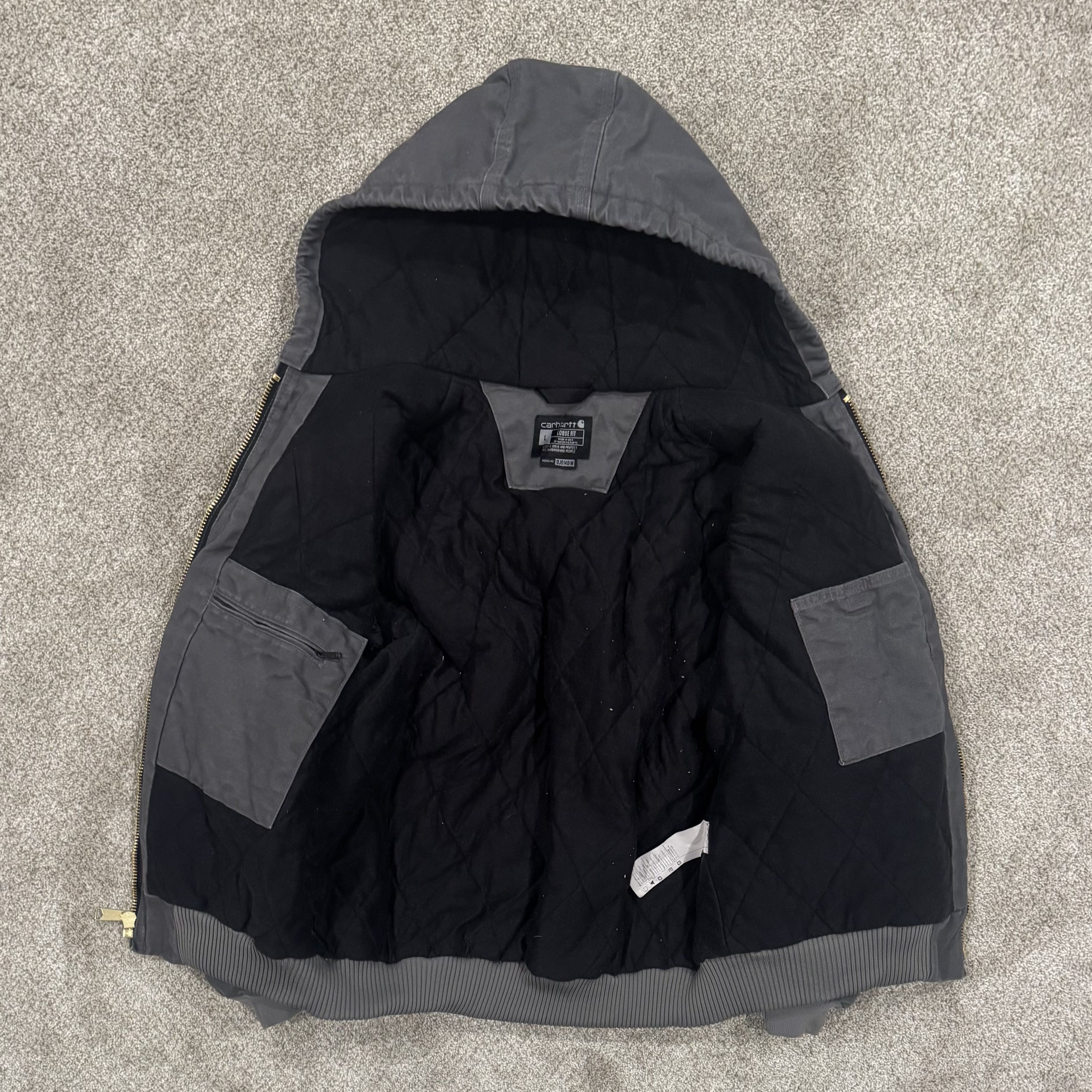 Carhartt Carhartt Men's Grey Jacket Size US L / EU 52-54 / 3 - 2 Thumbnail