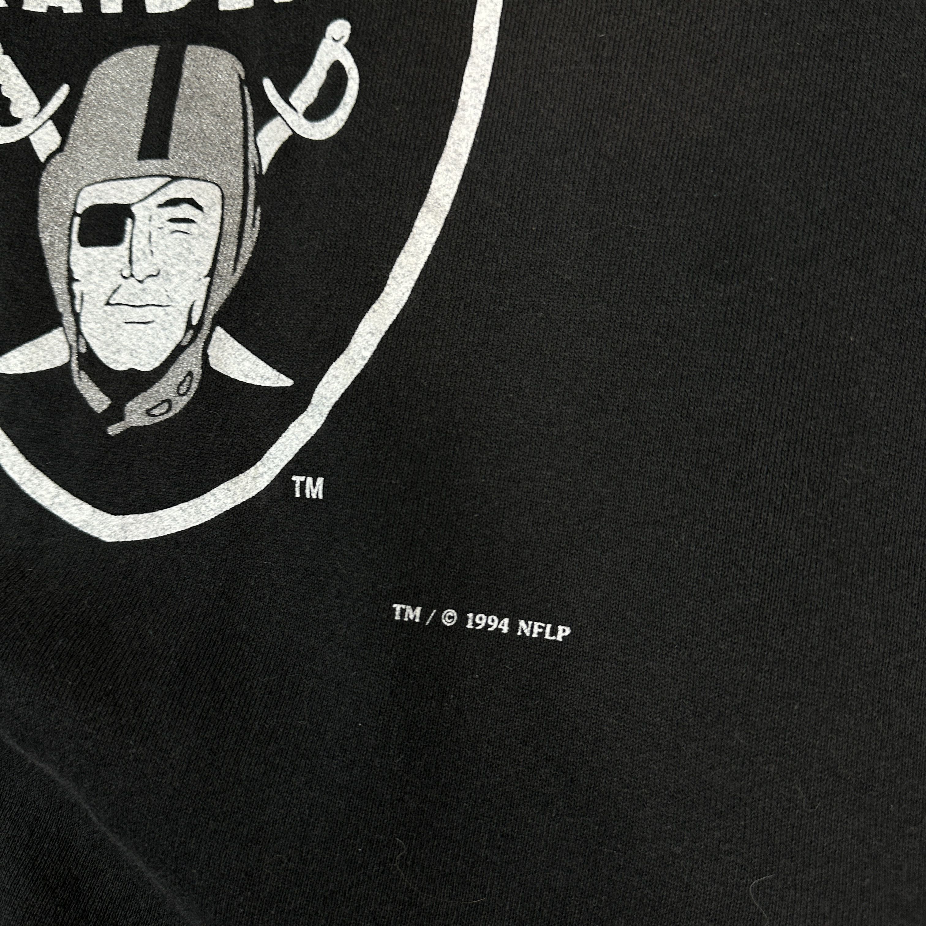 NFL × Vintage Vintage NFL Raiders 90s Sweatshirt Size US L / EU 52-54 / 3 - 3 Thumbnail