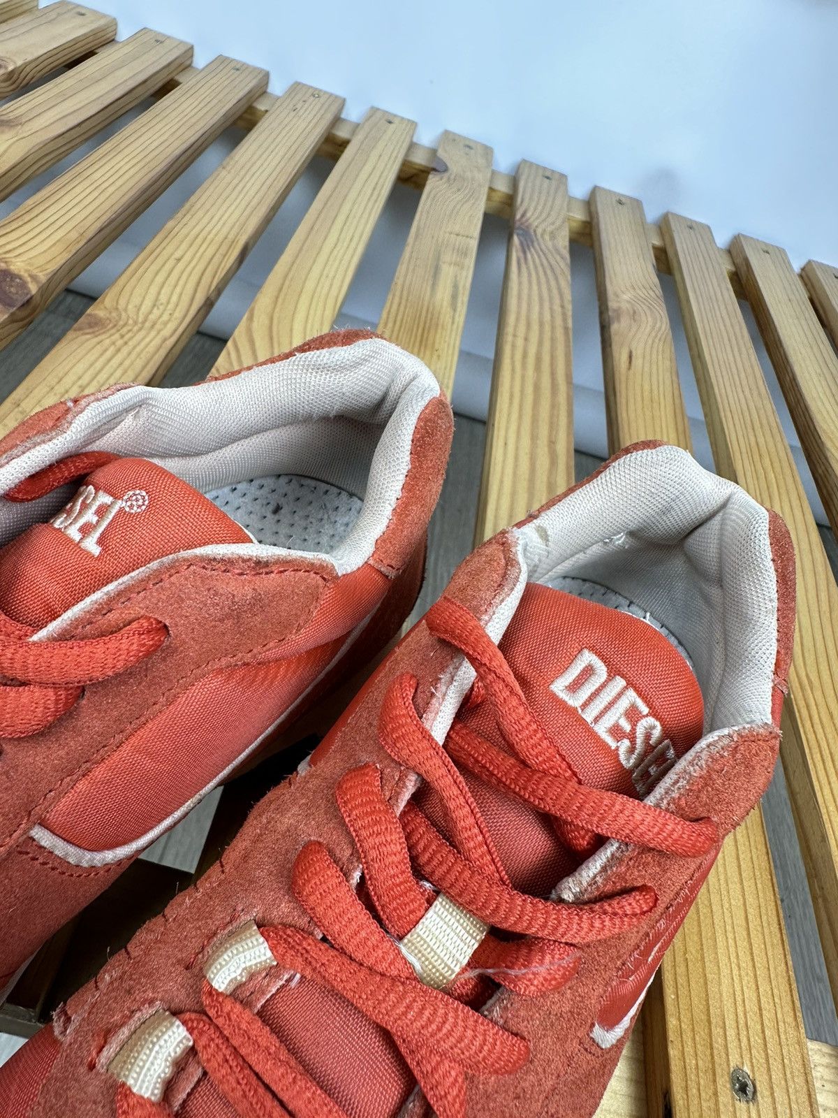 Diesel × Vintage Vintage Diesel Low Top Sneakers Avant Garde Style Y2K Size US 7.5 / IT 37.5 - 7 Thumbnail