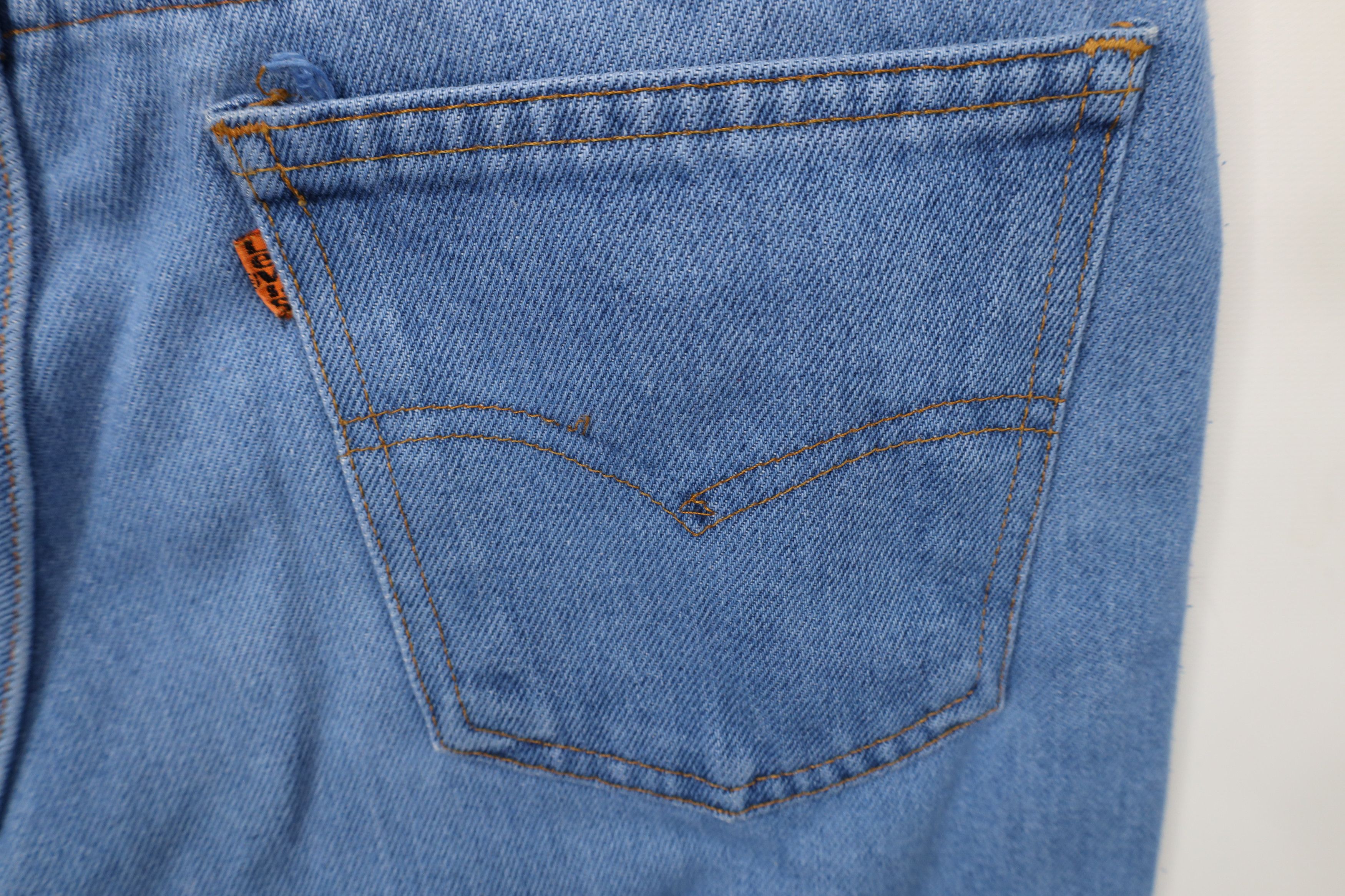 Levi's × Vintage Vintage 70s 80s Levis Orange Tab Leg Denim Jeans USA Size US 32 / EU 48 - 10 Thumbnail