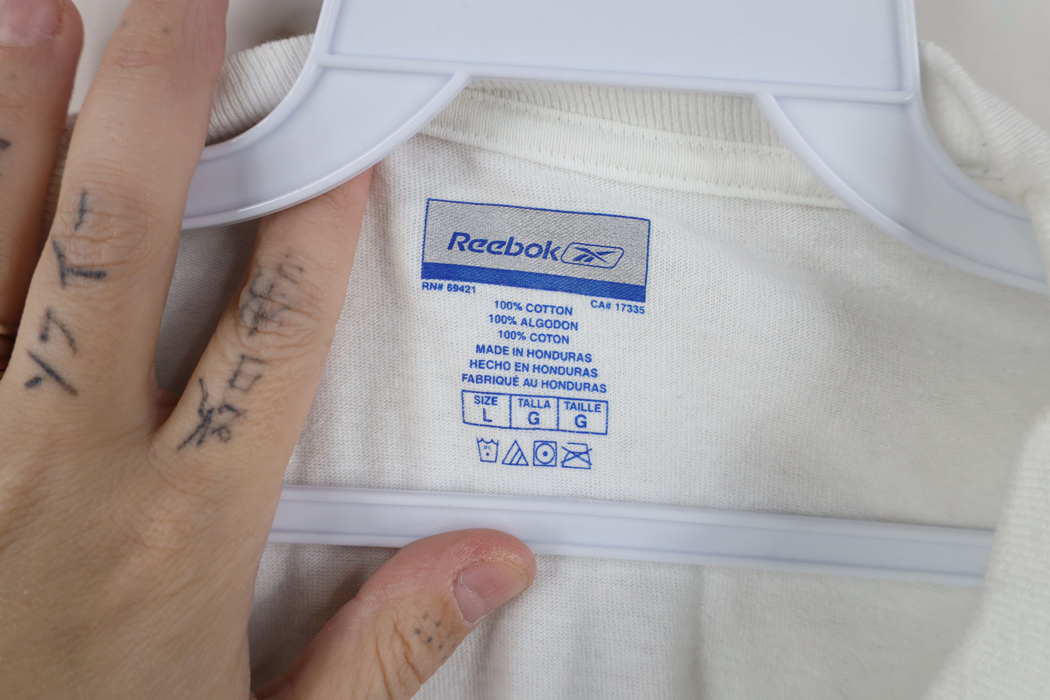 Reebok Vintage Reebok Michigan State University Long Sleeve T-Shirt Size US L / EU 52-54 / 3 - 7 Thumbnail