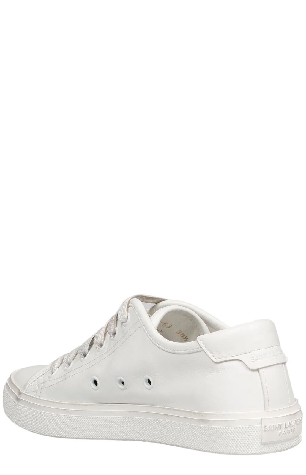 Saint Laurent Paris o1s1wg111224 Malibu Low-Top Sneakers in White Size US 8 / IT 38 - 3 Thumbnail