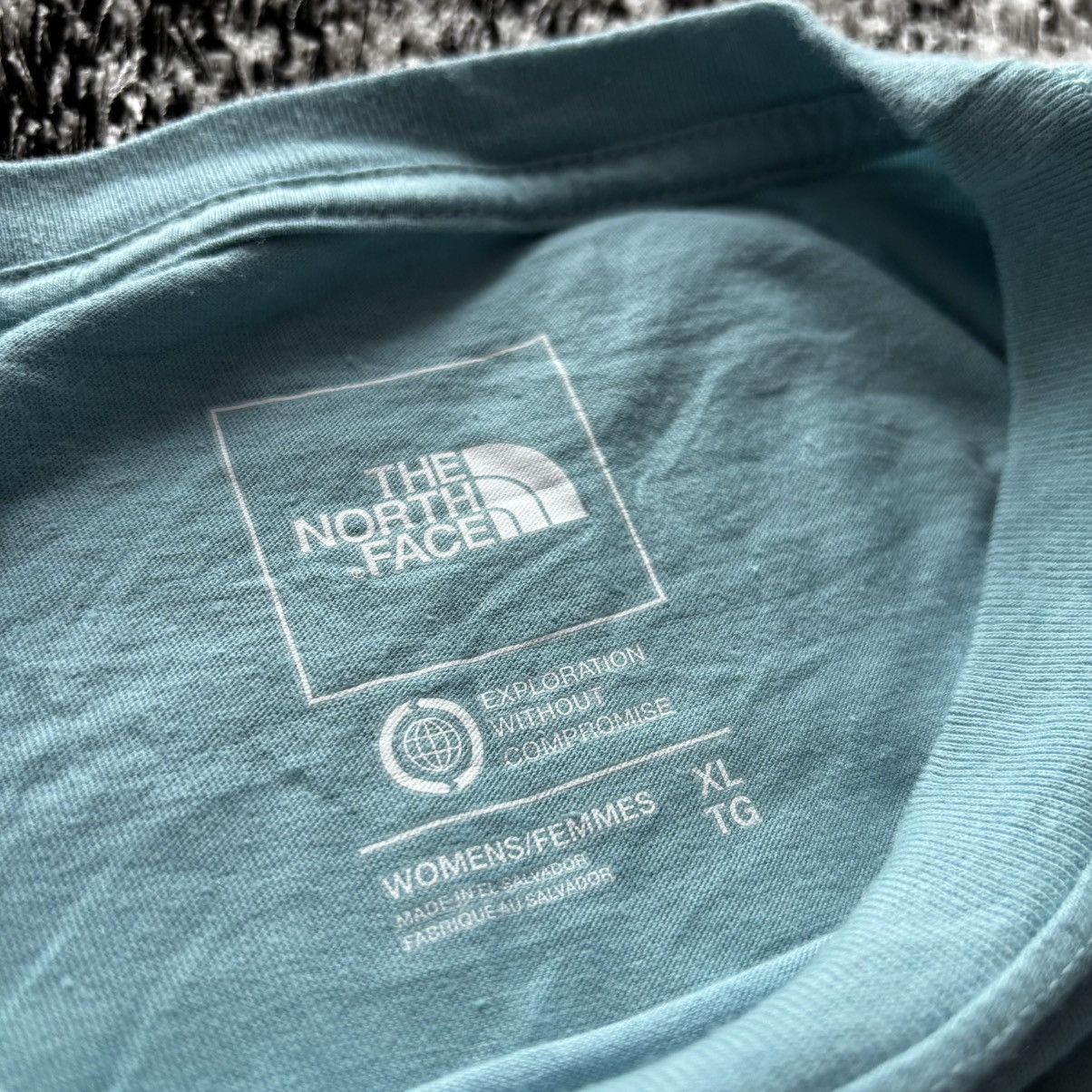 The North Face Sky Blue The North Face T-Shirt Size US XL / EU 56 / 4 - 3 Thumbnail