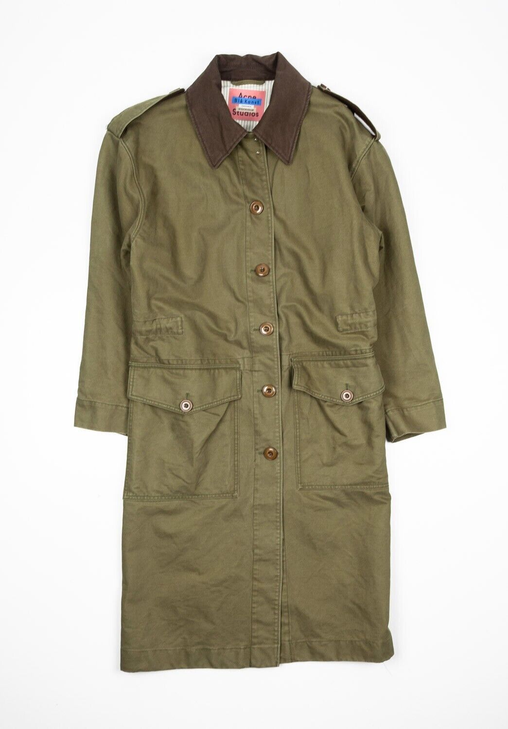 Acne Studios Original Acne Studios Men Over Coat Size S H5095 Size US S / EU 44-46 / 1 - 1 Thumbnail