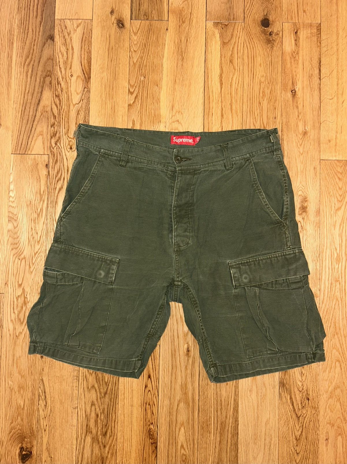 Supreme Cargo Shorts Supreme Khaki | Grailed