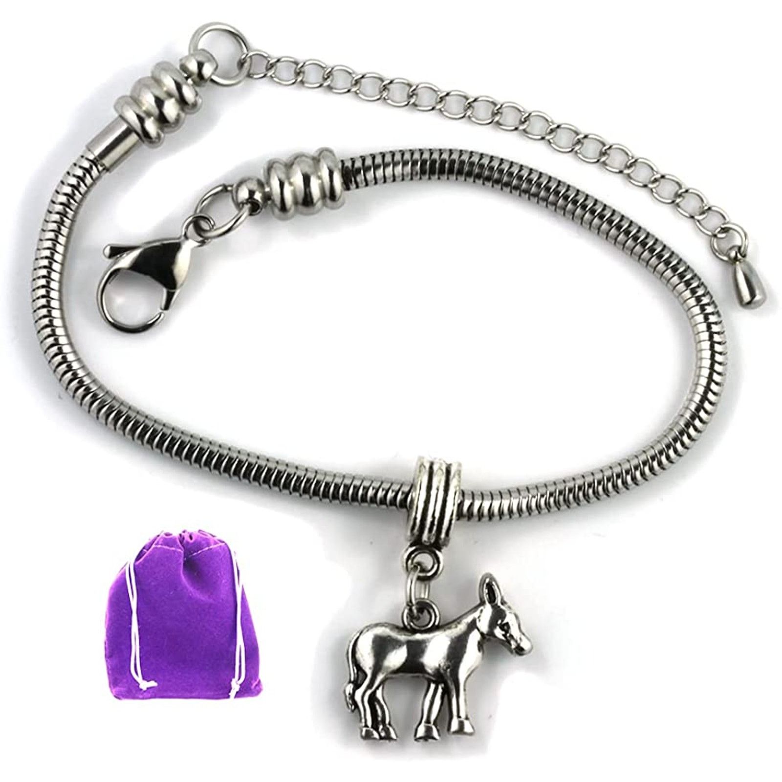 & Other Stories Donkey Bracelet - Ass Animal Charm Jewelry Size ONE SIZE - 1 Thumbnail