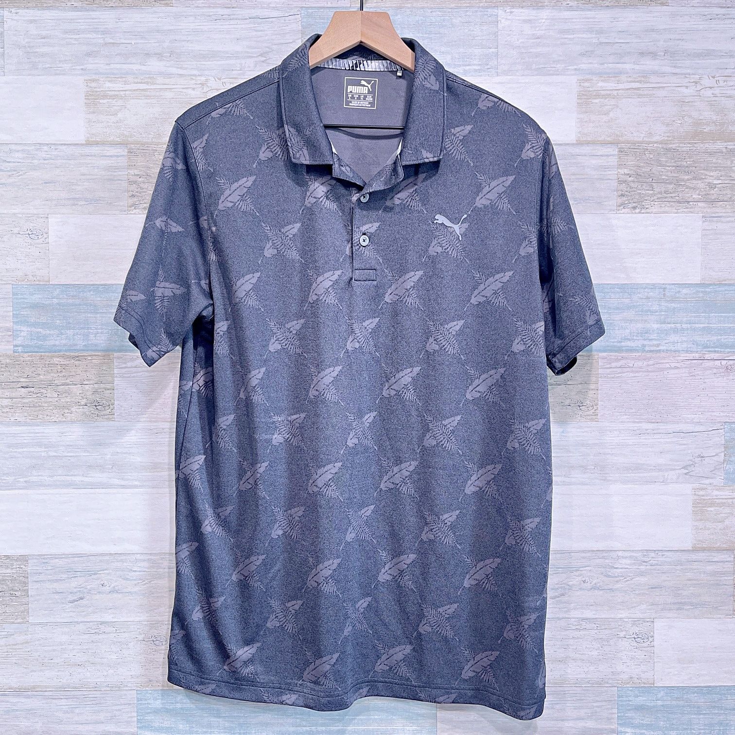 Puma PUMA University Park Country Club Polo Gray Mens Large Size US L / EU 52-54 / 3 - 1 Thumbnail