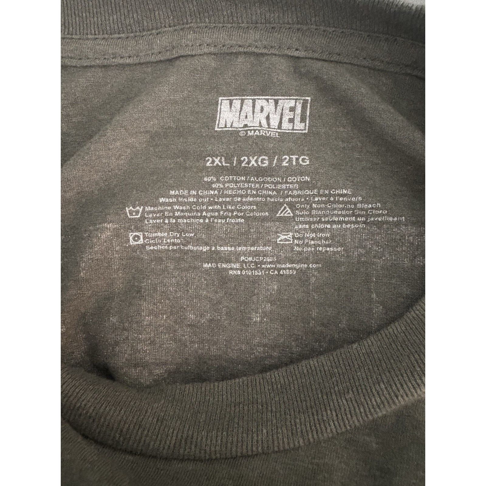 Marvel Comics Marvel Men's Loki T-Shirt Journey Into Green Size 2XL Rare Size US XXL / EU 58 / 5 - 6 Thumbnail