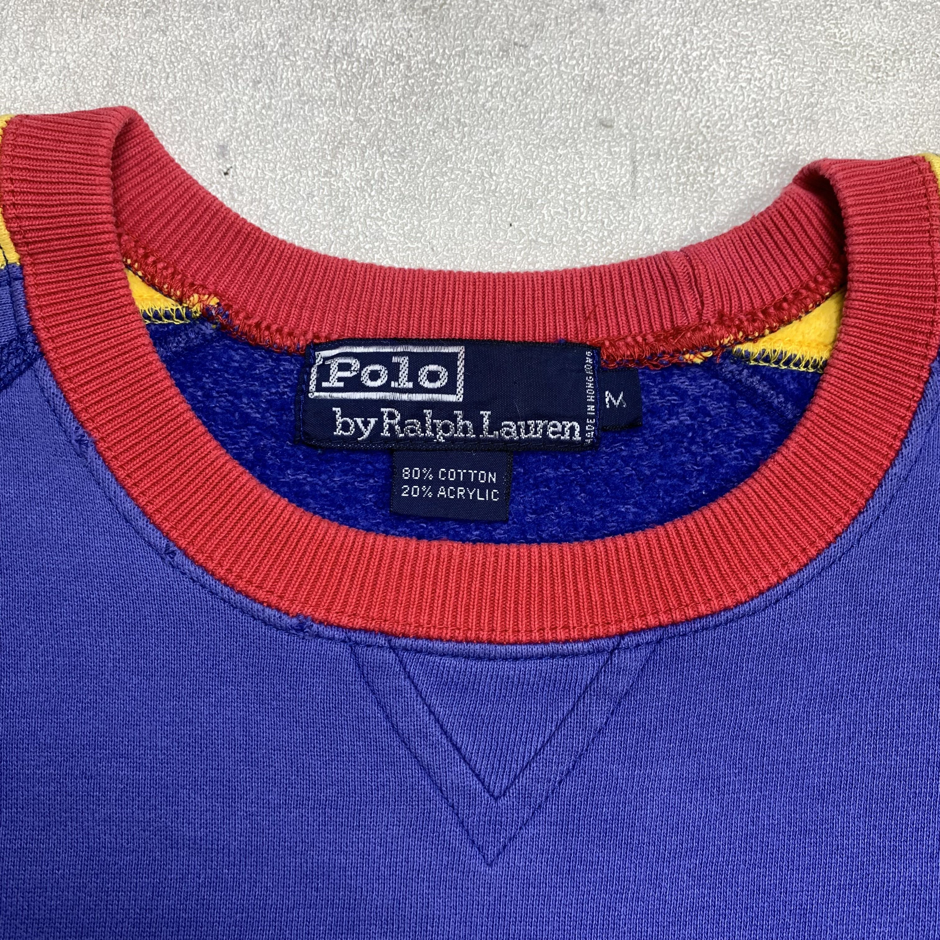 Polo Ralph Lauren Vintage Polo Ralph Lauren Crest Logo Sweatshirt Crewneck Size US M / EU 48-50 / 2 - 8 Thumbnail