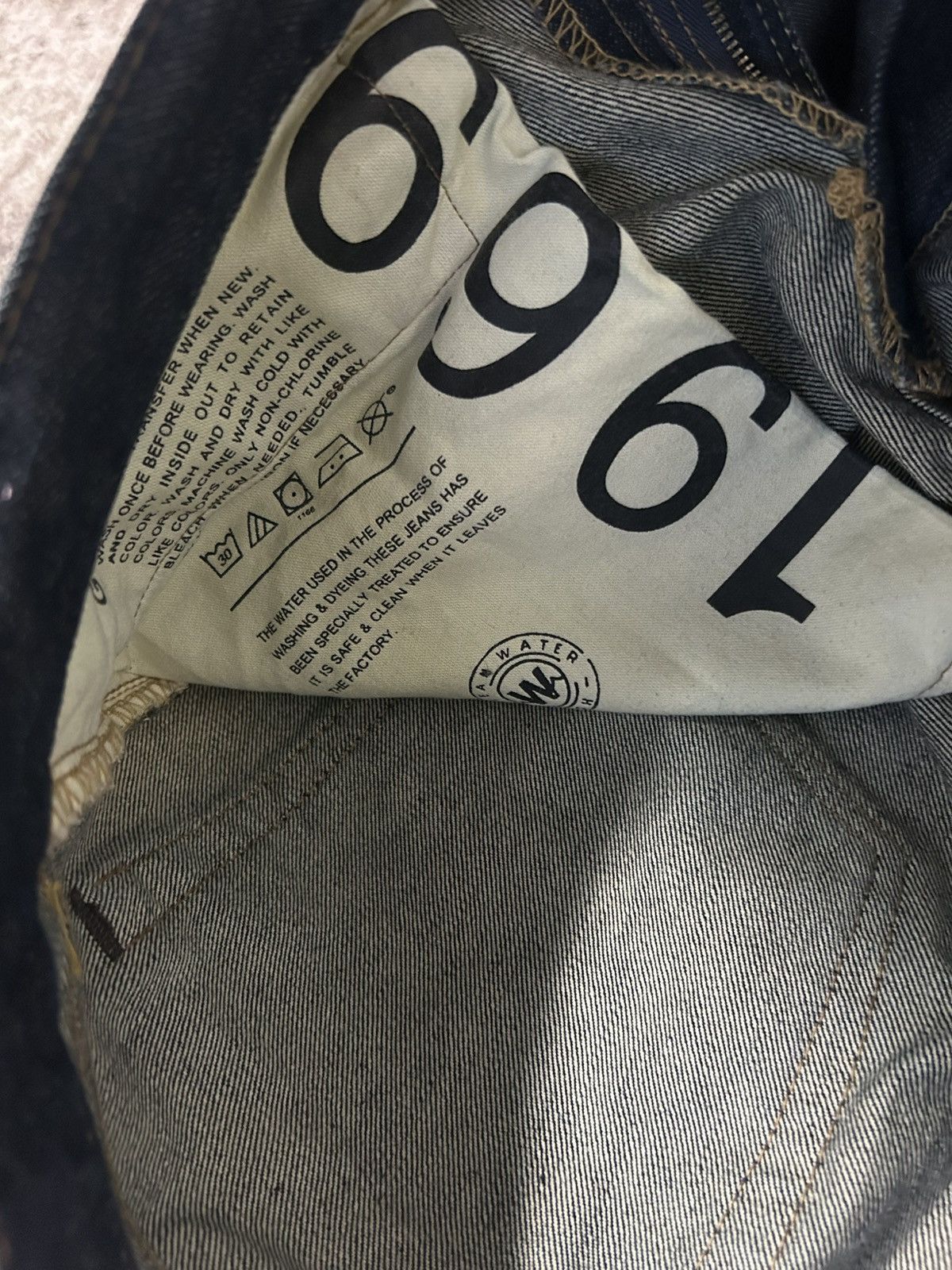 Gap Straight Gap 1969 dark blue jeans Size US 32 / EU 48 - 4 Thumbnail