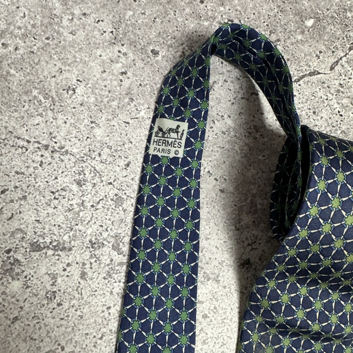 Hermes Vintage 90s Hermes Paris Silk tie France luxury y2k hype Size ONE SIZE - 6 Thumbnail