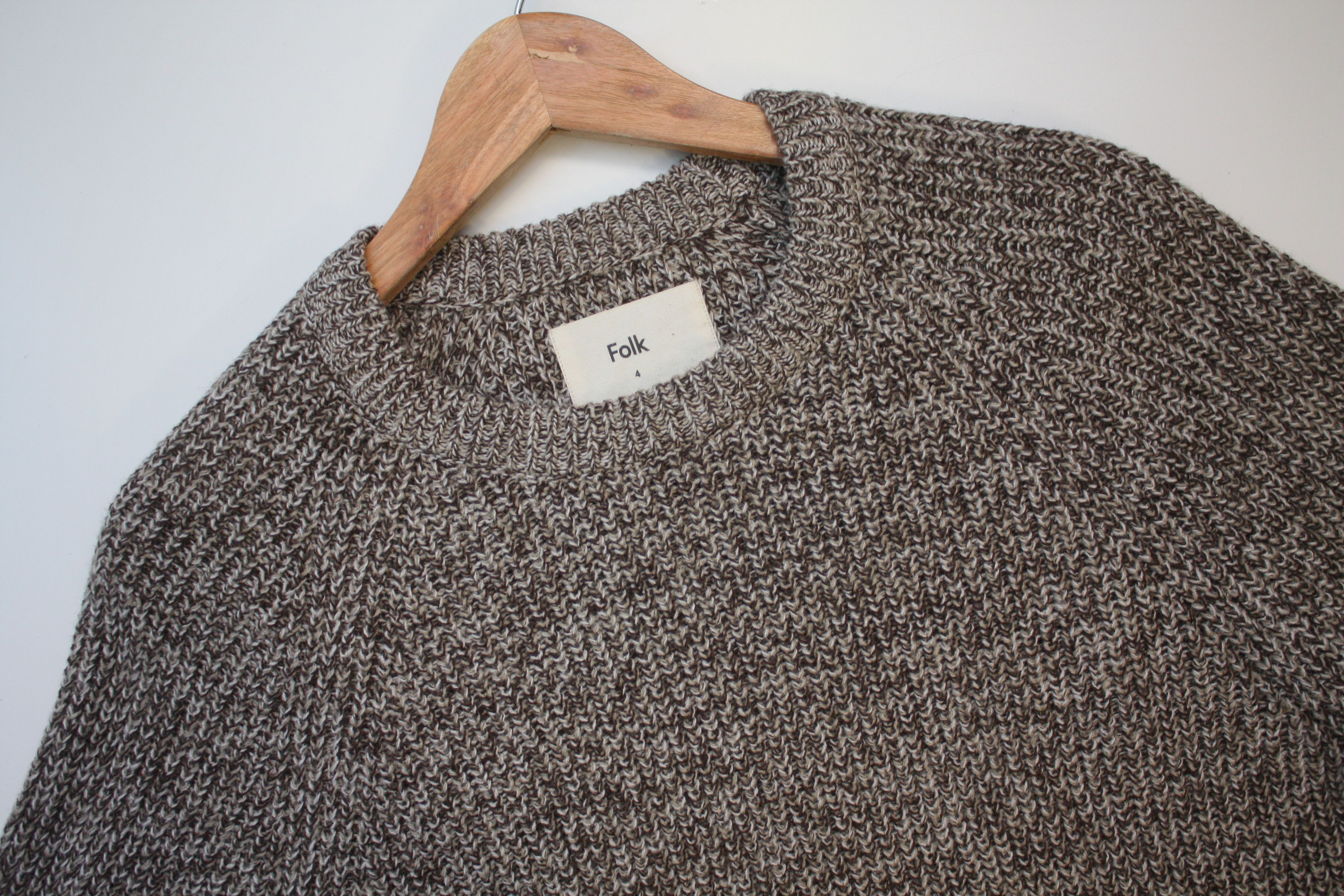 Folk Folk Acrylic Wool Blend Knitted Sweater Men's Medium Size US M / EU 48-50 / 2 - 4 Thumbnail