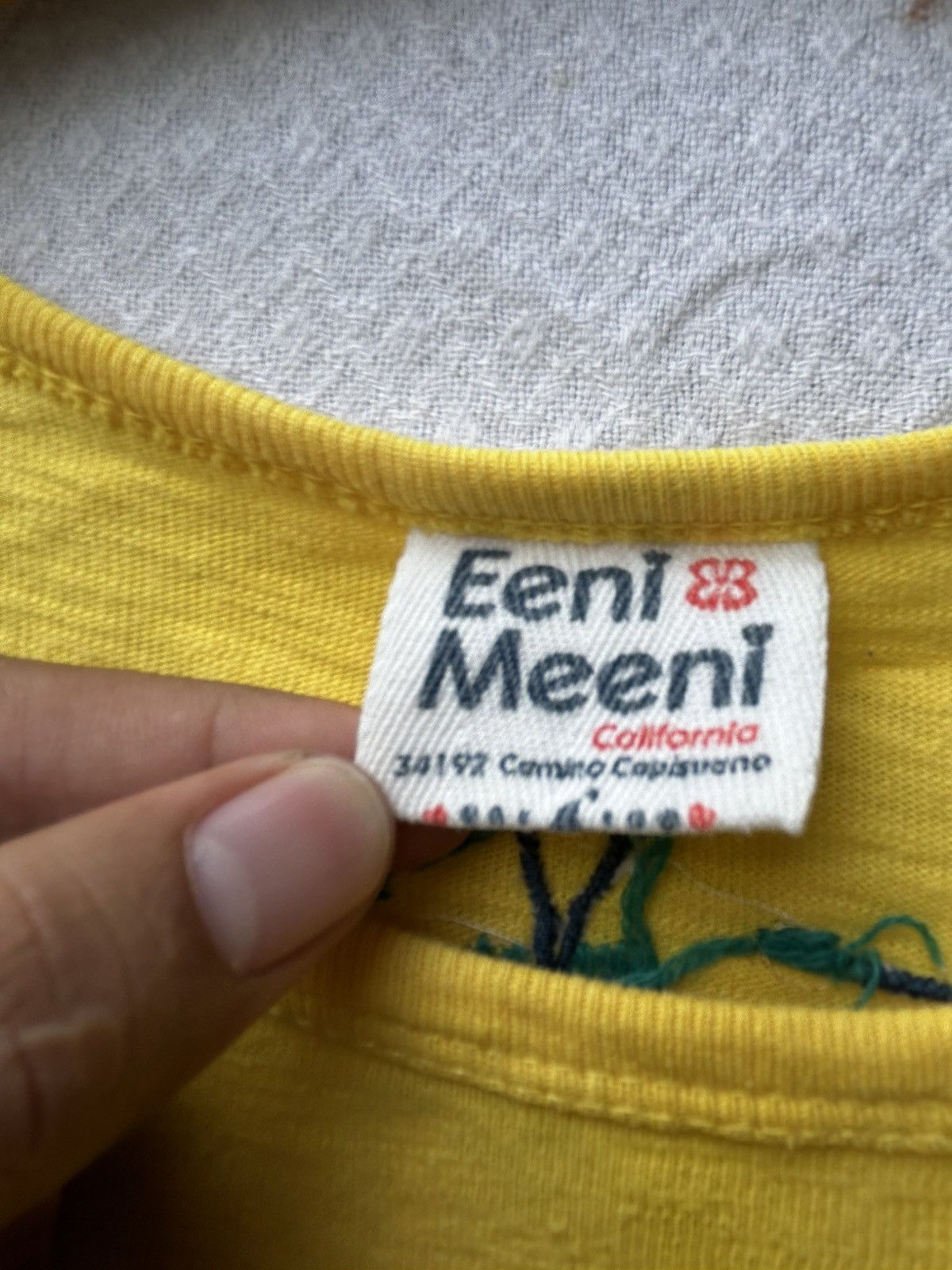 Japanese Brand Eeni meeni california poem style longsleeve Size US M / EU 48-50 / 2 - 6 Thumbnail