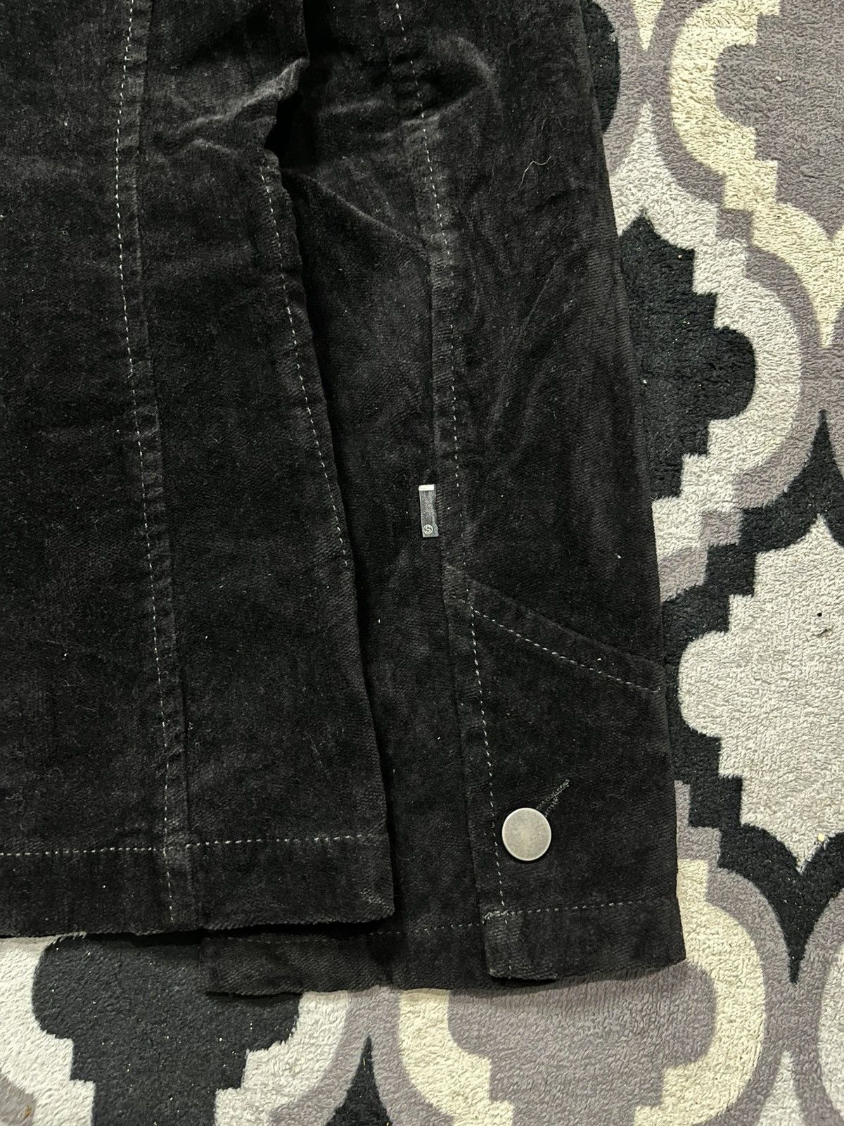 Japanese Brand Japanese 14th addiction style spin faux fur velvet jacket Size US M / EU 48-50 / 2 - 5 Thumbnail