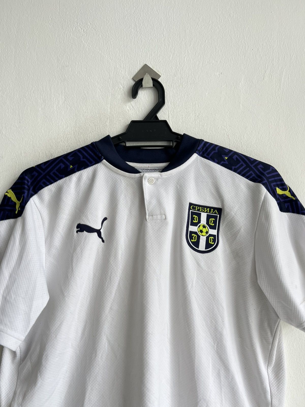 Puma 2020/21 Puma Serbia National Team World Cup Home Jersey Size US M / EU 48-50 / 2 - 3 Thumbnail