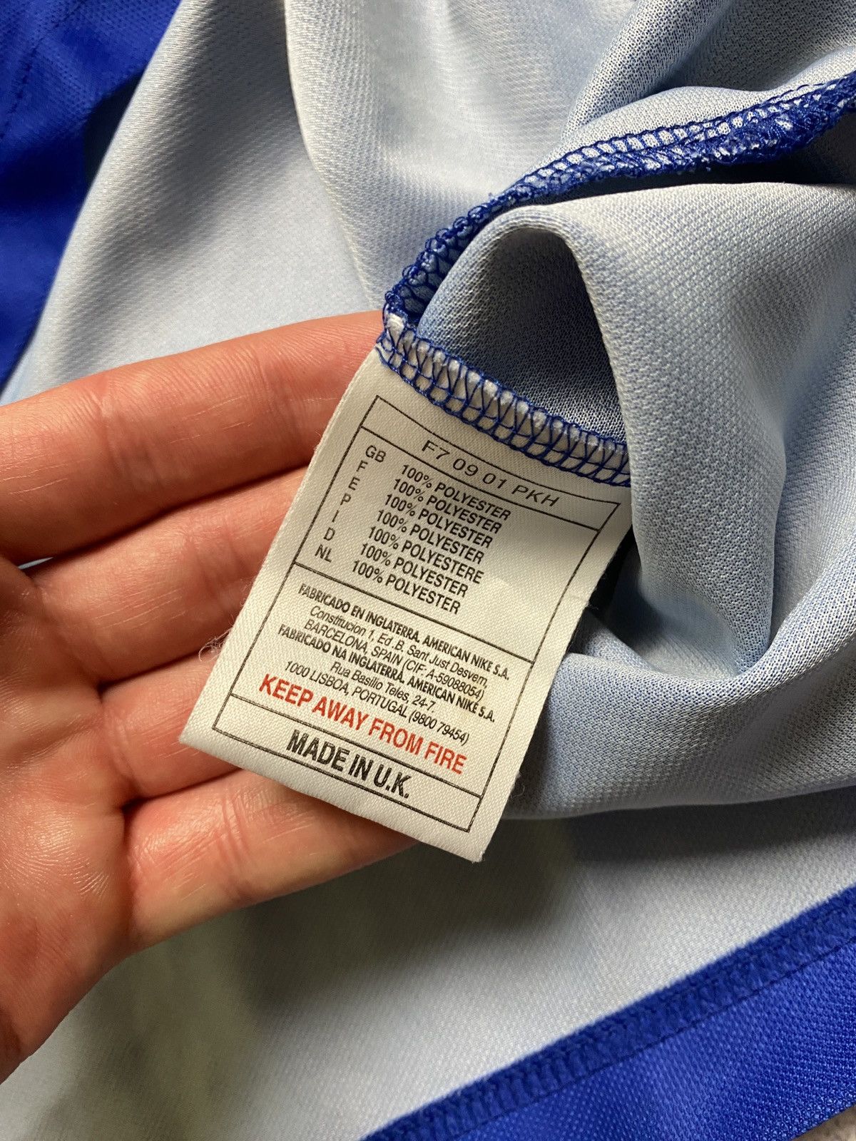 Nike × Vintage Vintage Glasgow Rangers 1997/99 Home Soccer Jersey Size XL Size US XL / EU 56 / 4 - 13 Thumbnail