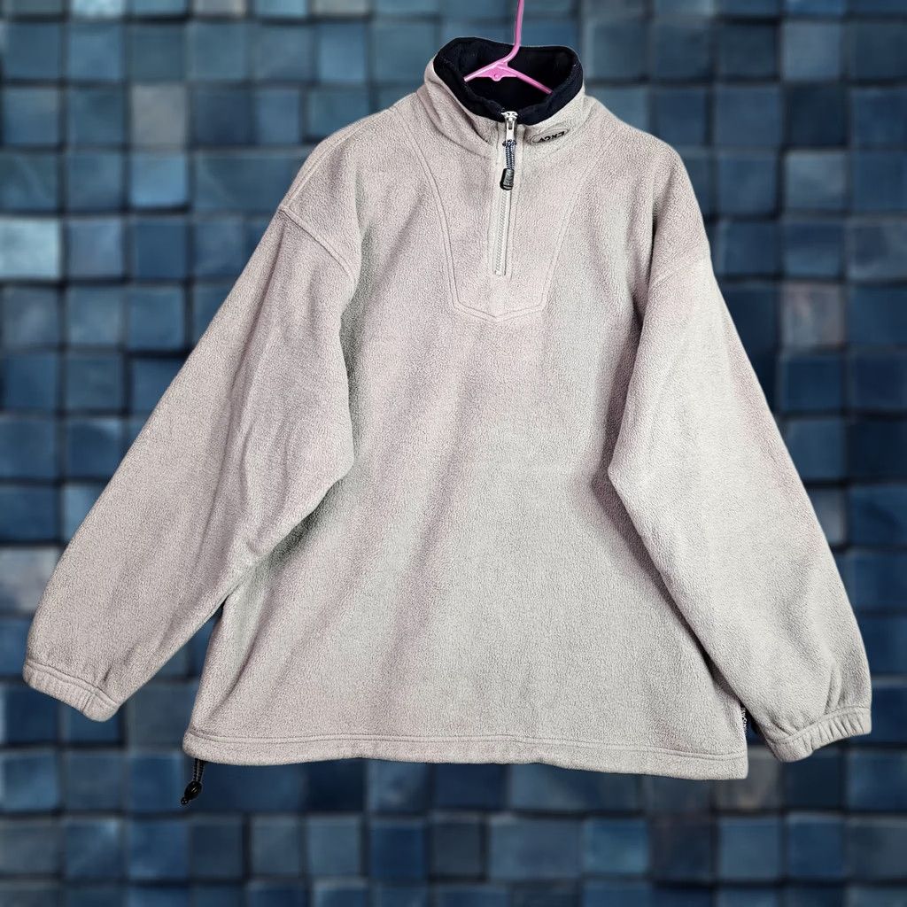 Vintage PlayStation Jacket Gray 1/4 Zip V-neck Long Sleeve Fleece Size M Mens Shirt? Size US M / EU 48-50 / 2 - 1 Thumbnail