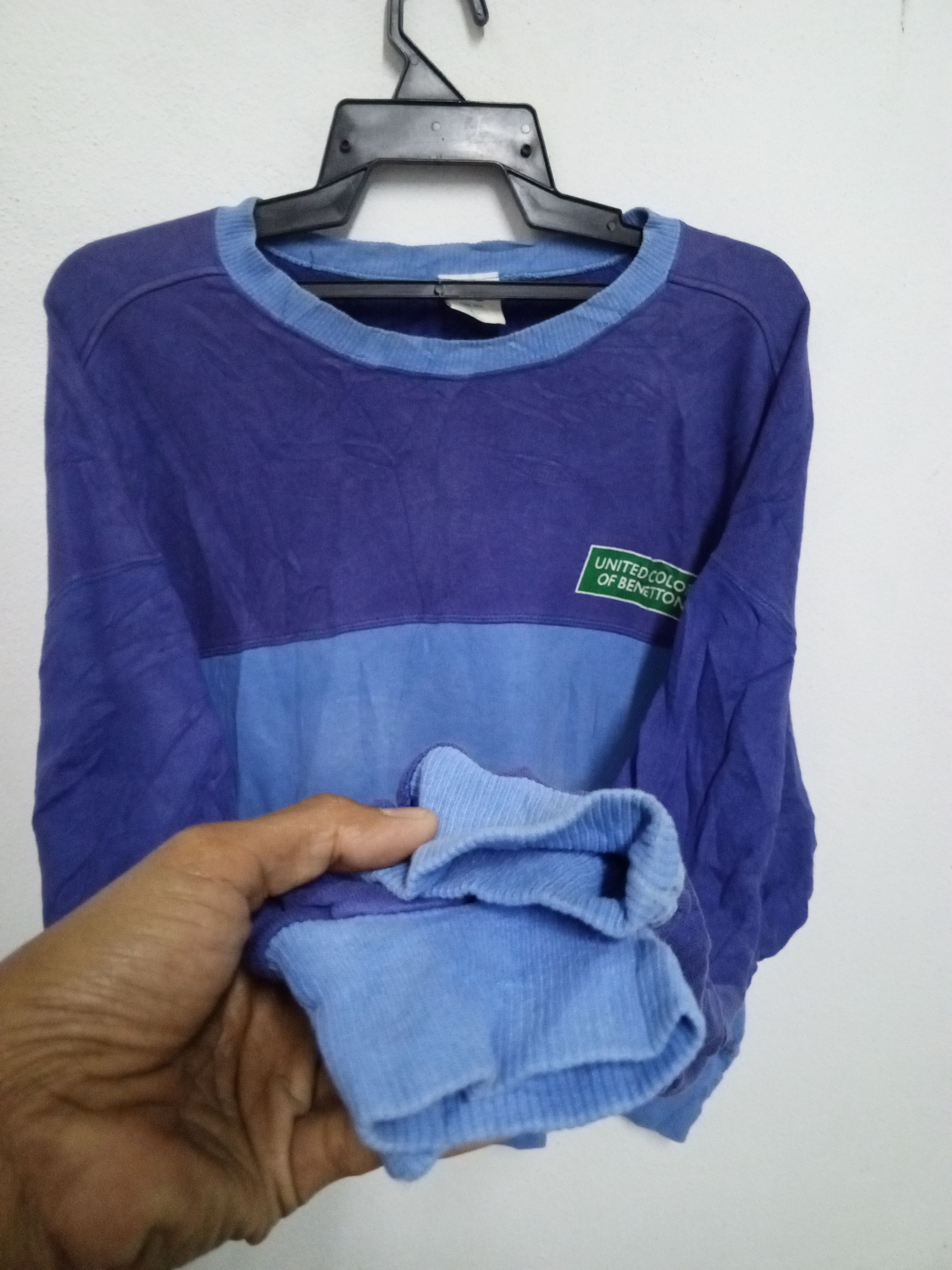 United Colors Of Benetton F1 RACING - UNITED COLORS OF BENETTON SWEATSHIRT Size US XL / EU 56 / 4 - 6 Thumbnail