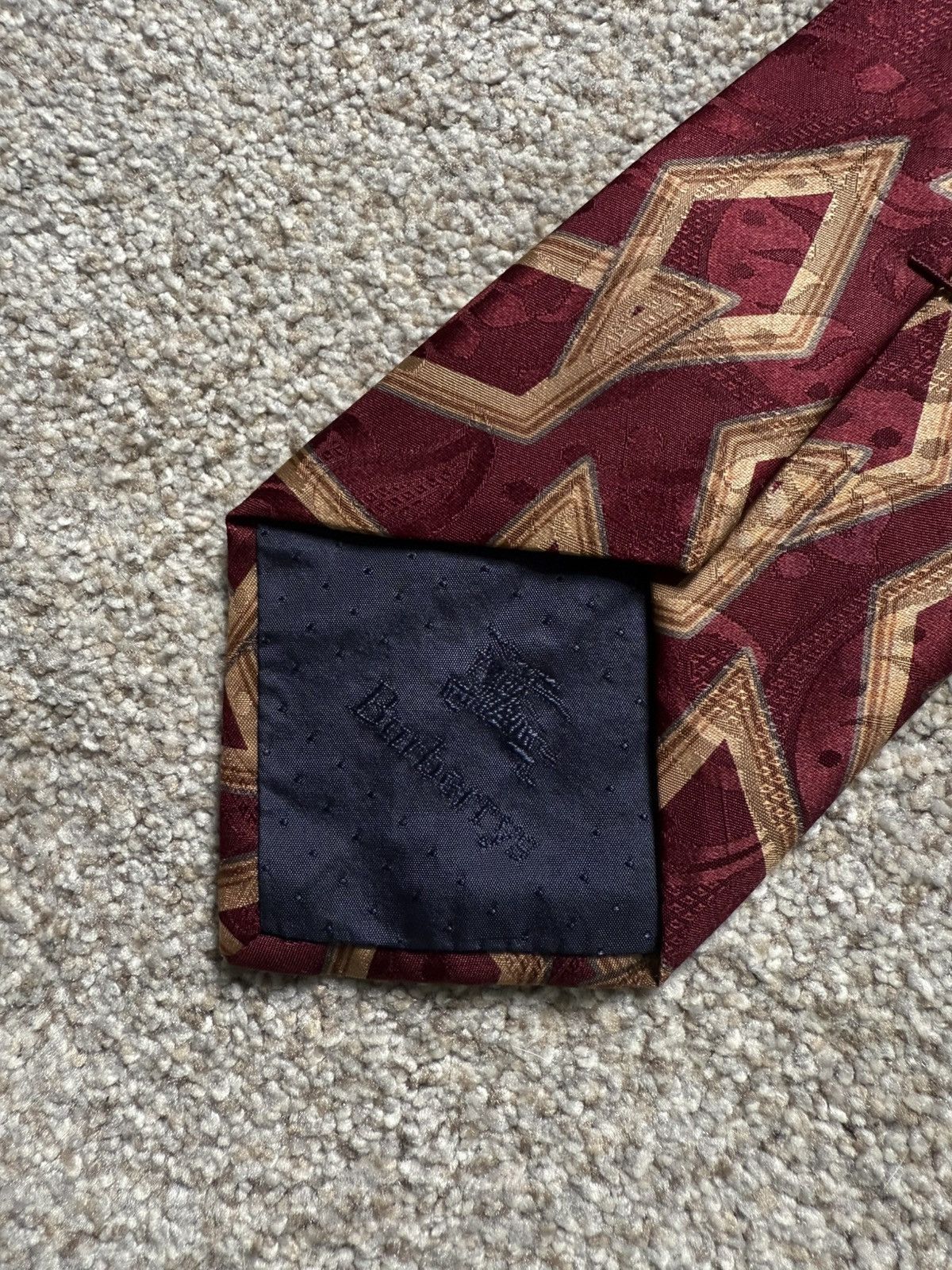 Burberry Burberrys of London Hand Sewn Necktie Size ONE SIZE - 6 Thumbnail