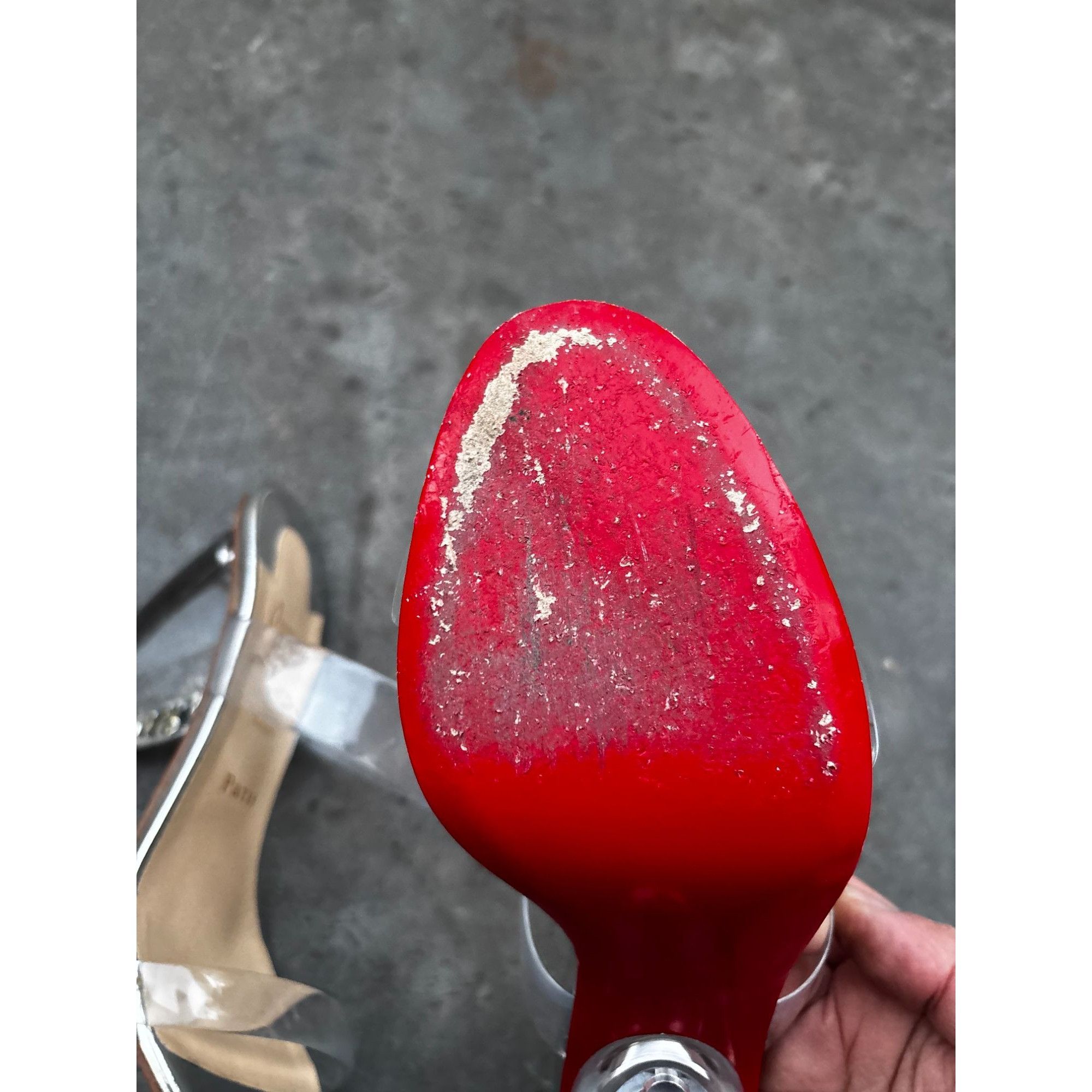 Christian Louboutin Christian Louboutin Transparent Strap Heels Size 39.5 Rare U Size US 9.5 / IT 39.5 - 5 Thumbnail