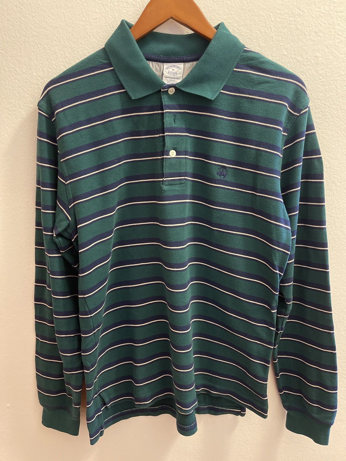 Brooks Brothers Brooks Brothers Long Sleeve Polo Size US M / EU 48-50 / 2 - 1 Thumbnail