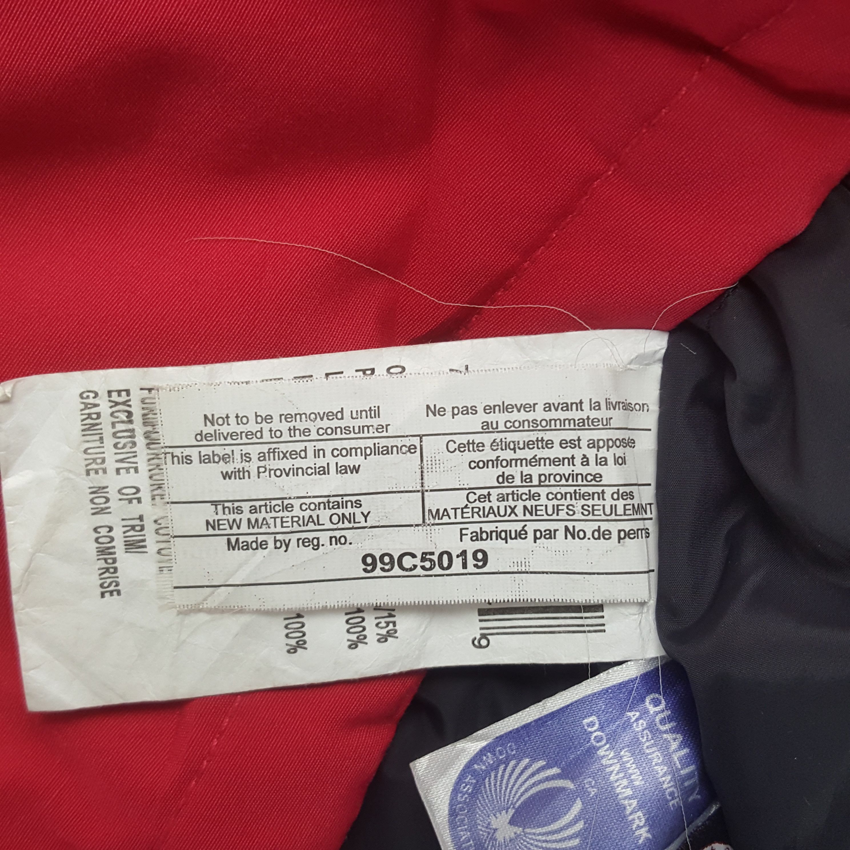 Designer × Vintage Vintage Canada Goose Puffer Jacket With Hoodie Size S / US 4 / IT 40 - 11 Thumbnail