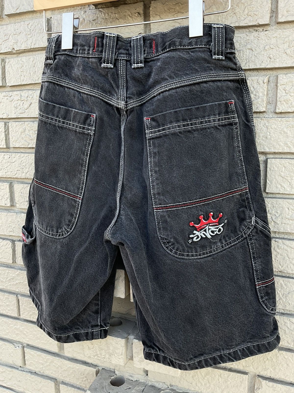 Vintage hot usa jnco jean shorts the low down 38