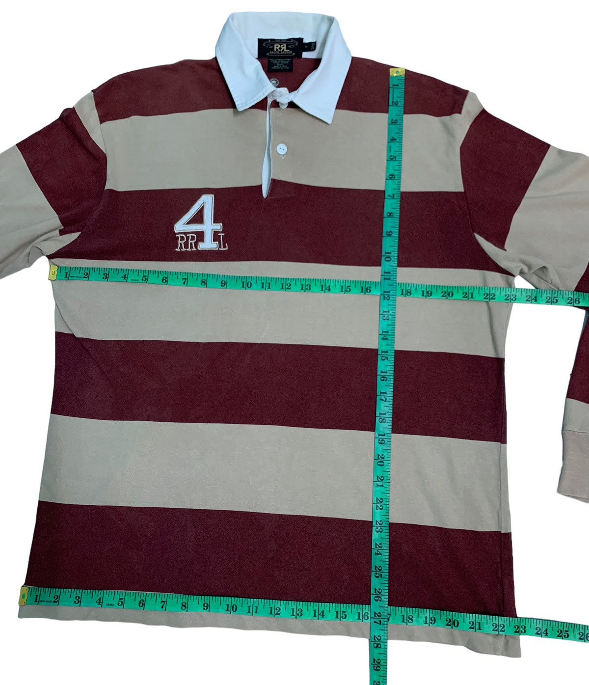 Ralph Lauren Vintage RRL Polos Long Sleave Shirts Size US M / EU 48-50 / 2 - 9 Thumbnail