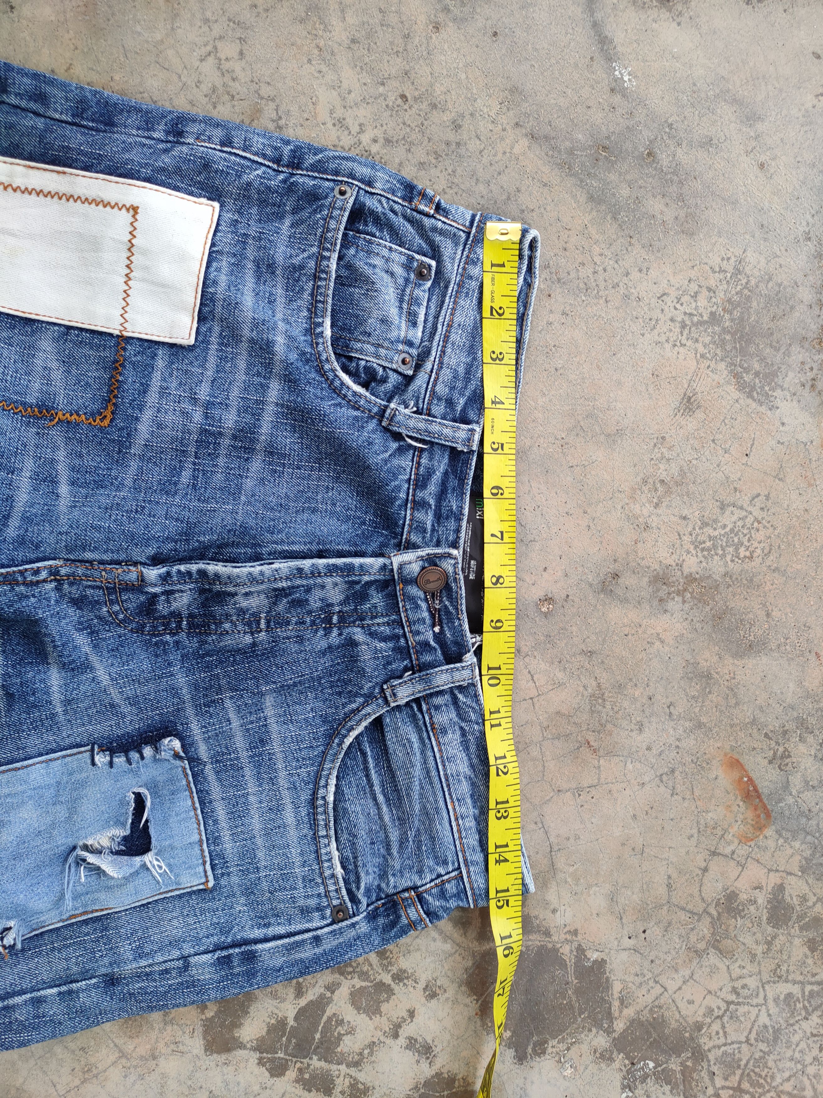 Japanese Brand × Jean × Vintage W30 VINTAGE BREATHMINT PATCH JEANS DENIM PANTS Size US 30 / EU 46 - 9 Thumbnail