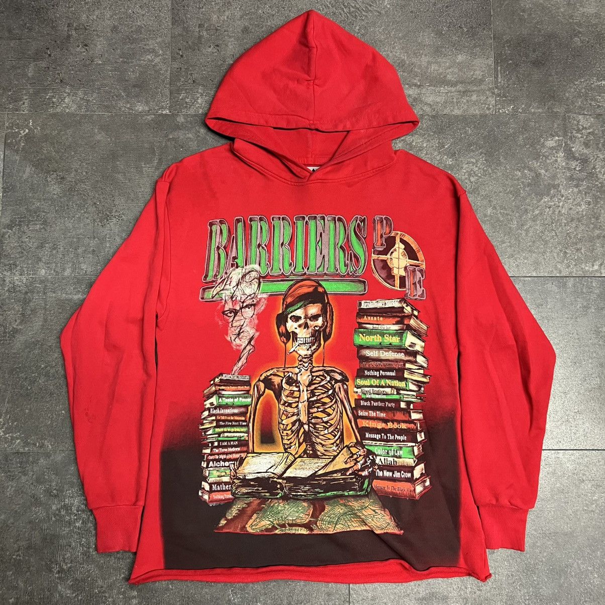 Barriers Barriers Public Enemy Hoodie Red Size US L / EU 52-54 / 3 - 1 Thumbnail