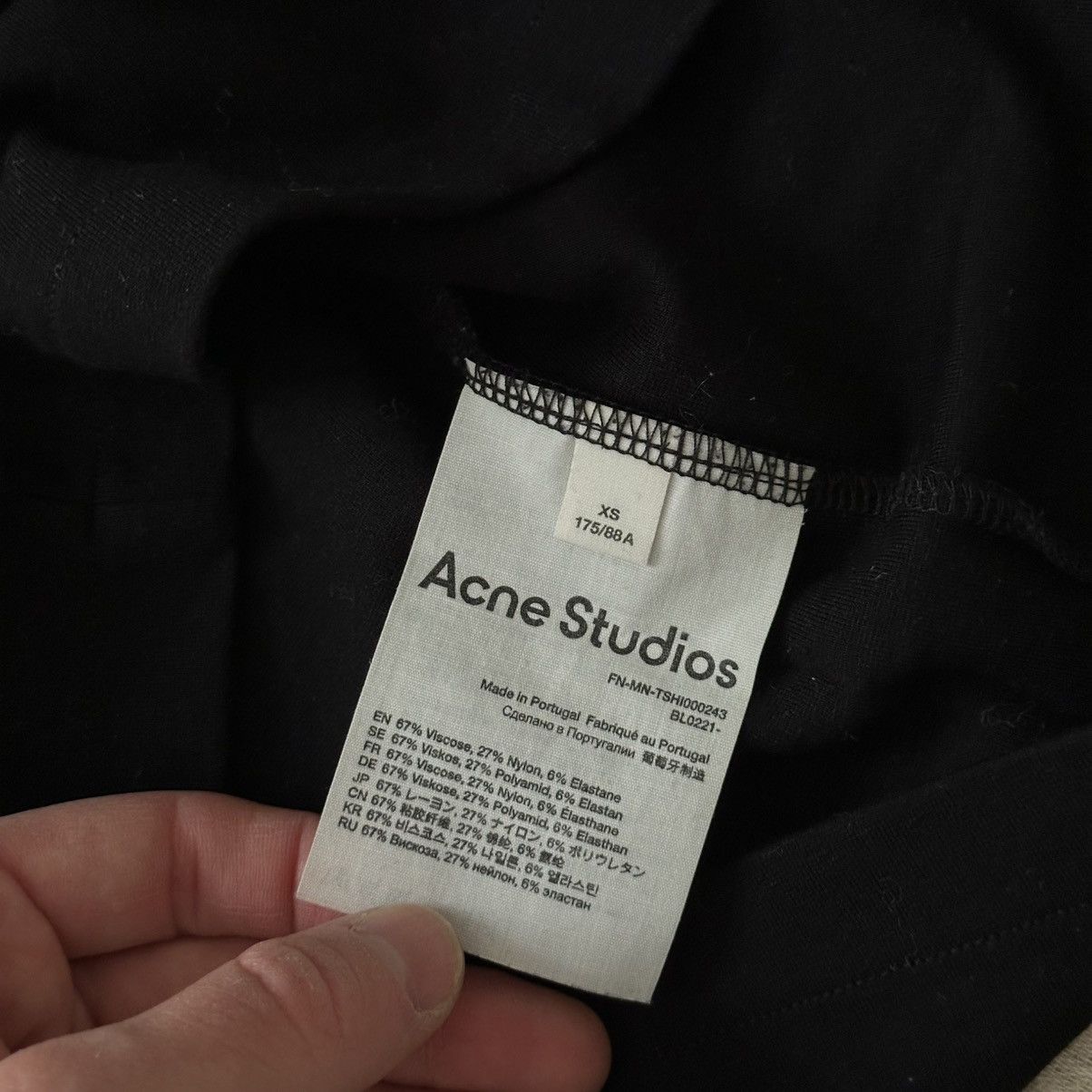 Acne Studios logo-collar T-shirt Size US XS / EU 42 / 0 - 3 Thumbnail