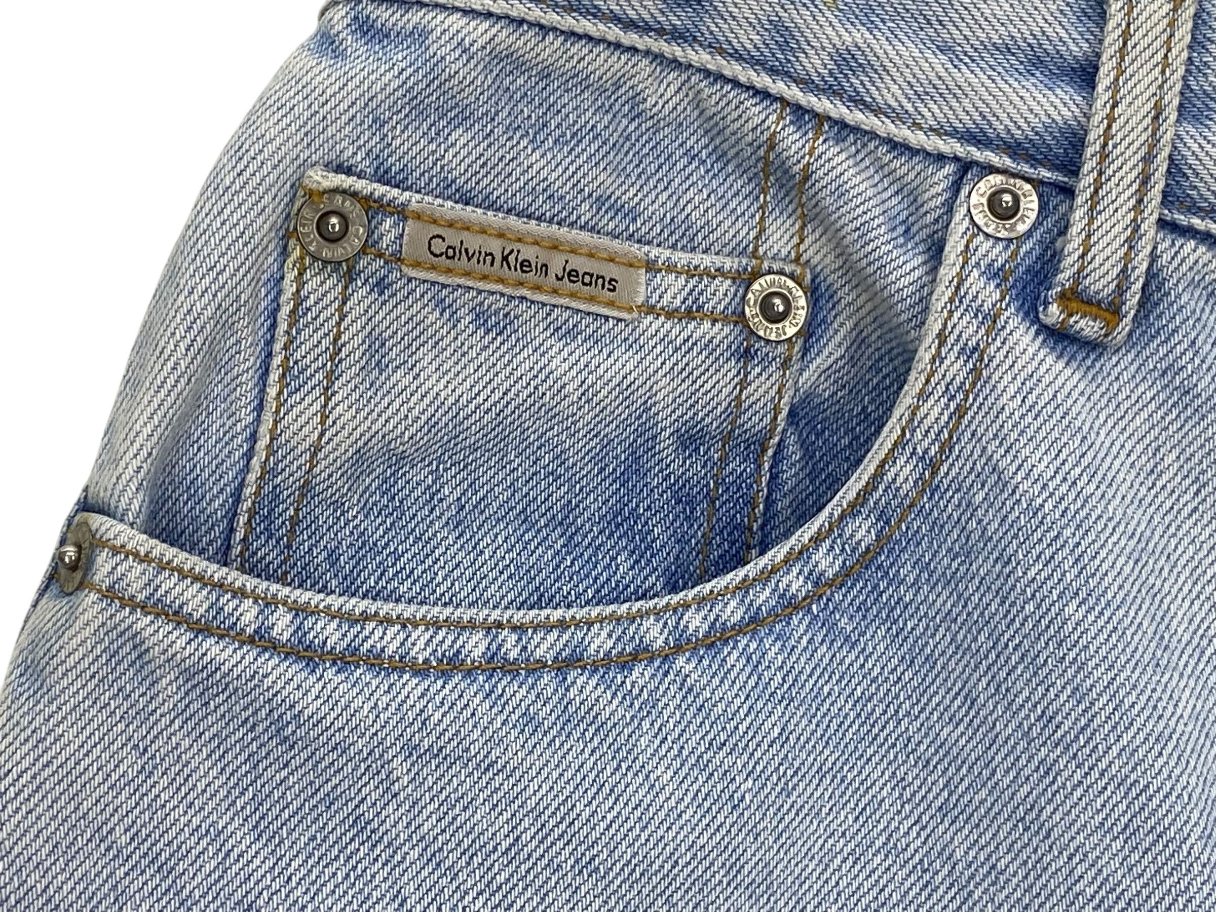 Calvin Klein × Vintage Calvin Klein Jeans Vintage Short Jeans Size 30" / US 8 / IT 44 - 7 Thumbnail