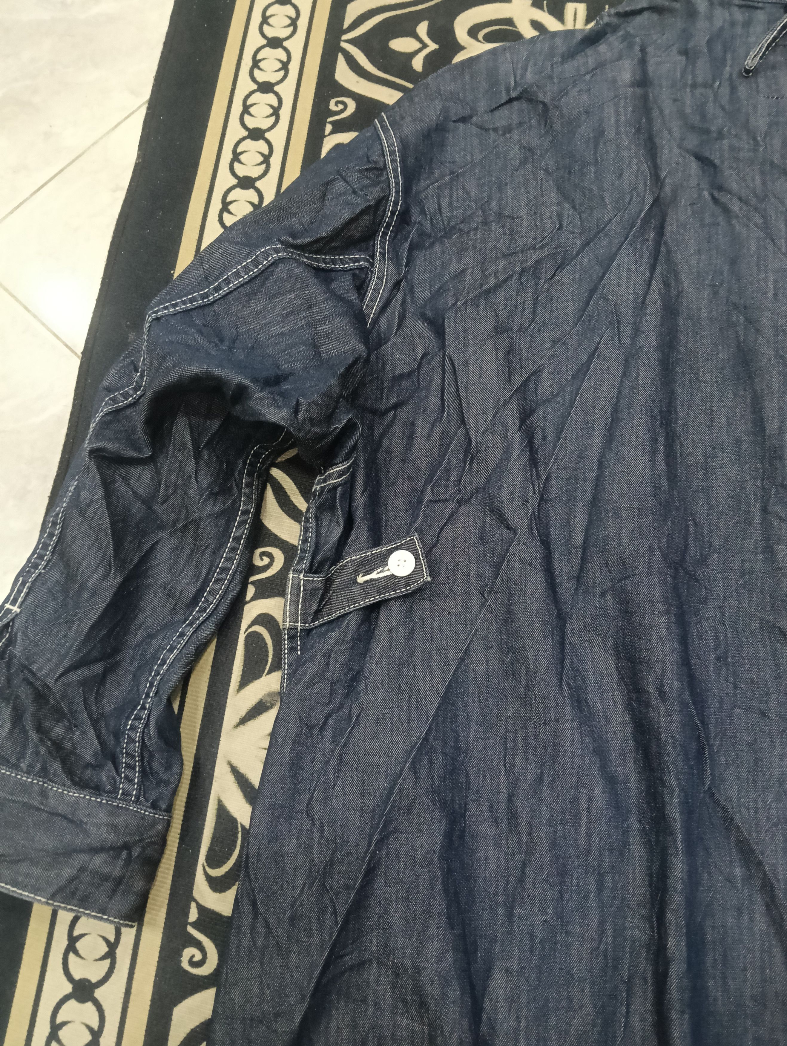 Ne-Net Ne Net Issey Miyake Denim Chore Jacket Size US XXL / EU 58 / 5 - 5 Thumbnail