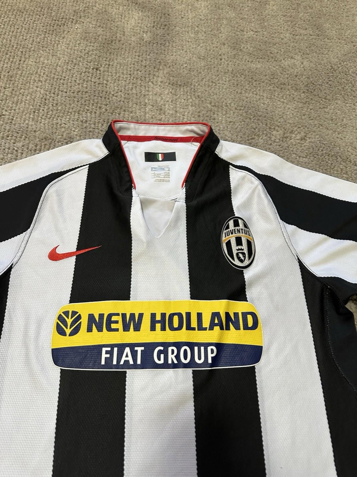 Nike Nike Juventus 2007/8 Home Football Shirt Soccer Jersey Shirt Size US S / EU 44-46 / 1 - 4 Thumbnail