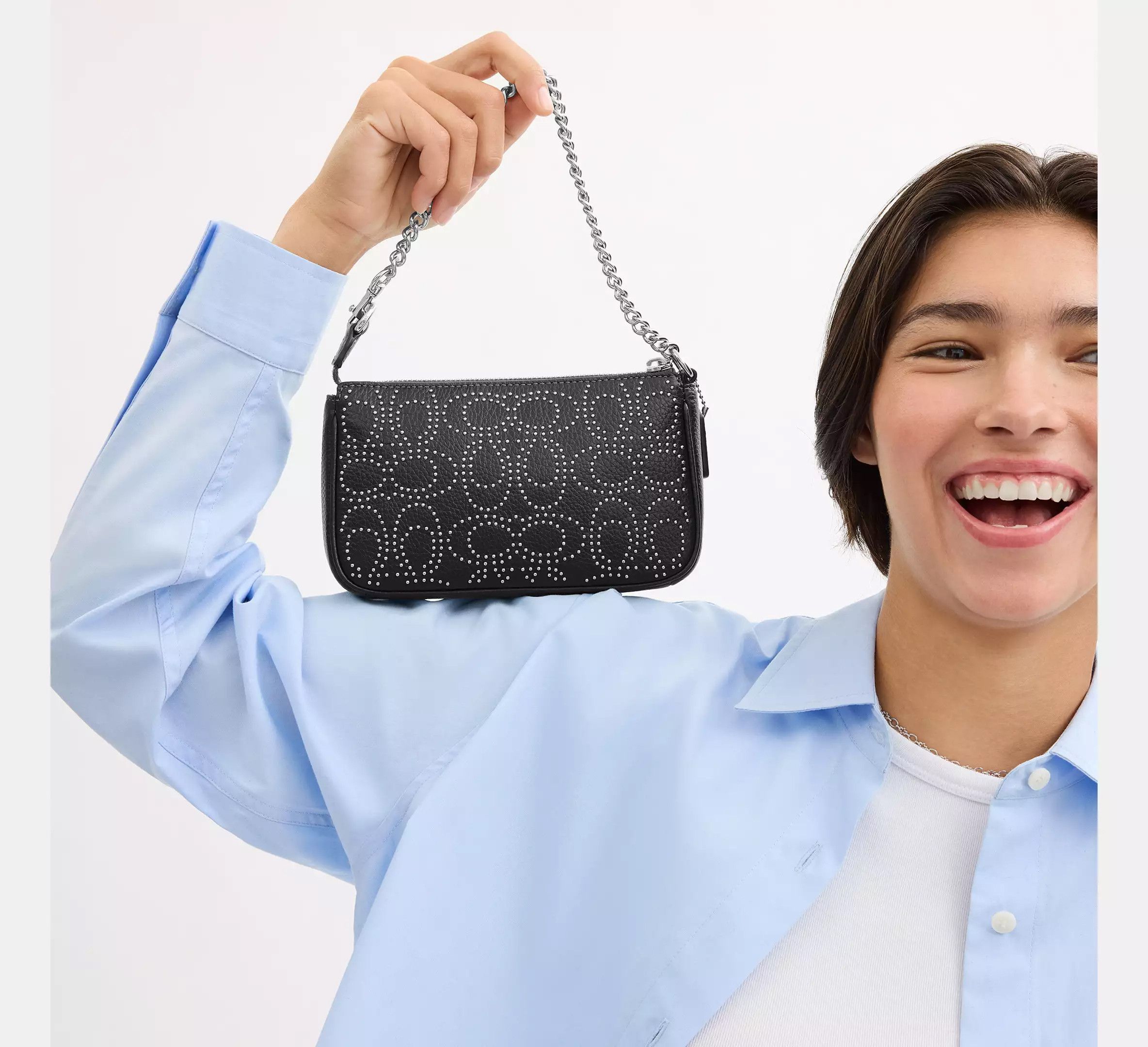 Coach NWT Coach Nolita 19 With Signature Rivets CX262 Size ONE SIZE - 7 Thumbnail